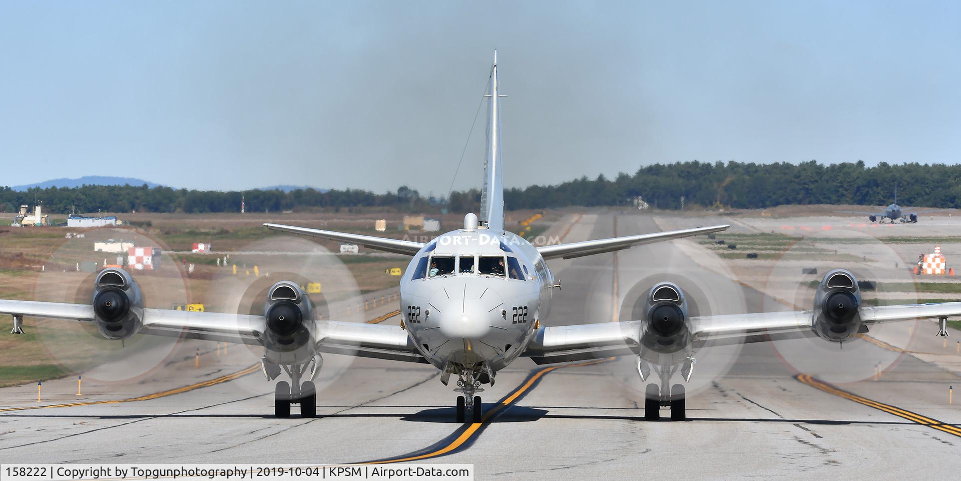 158222, Lockheed P-3C Orion C/N 285A-5567, returning home after their last overseas deployment. Will be replaced by the P-8 Poseidon