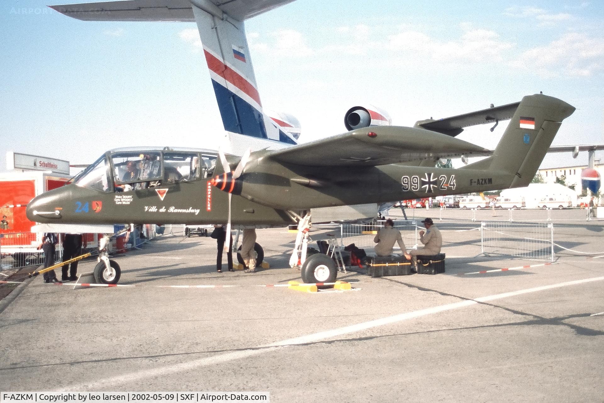 F-AZKM, 1971 North American OV-10B Bronco C/N 338-9 (305-65), Berlin ILA 9.5.2002