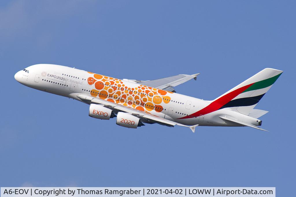 A6-EOV, 2015 Airbus A380-861 C/N 207, Emirates Airbus A380
