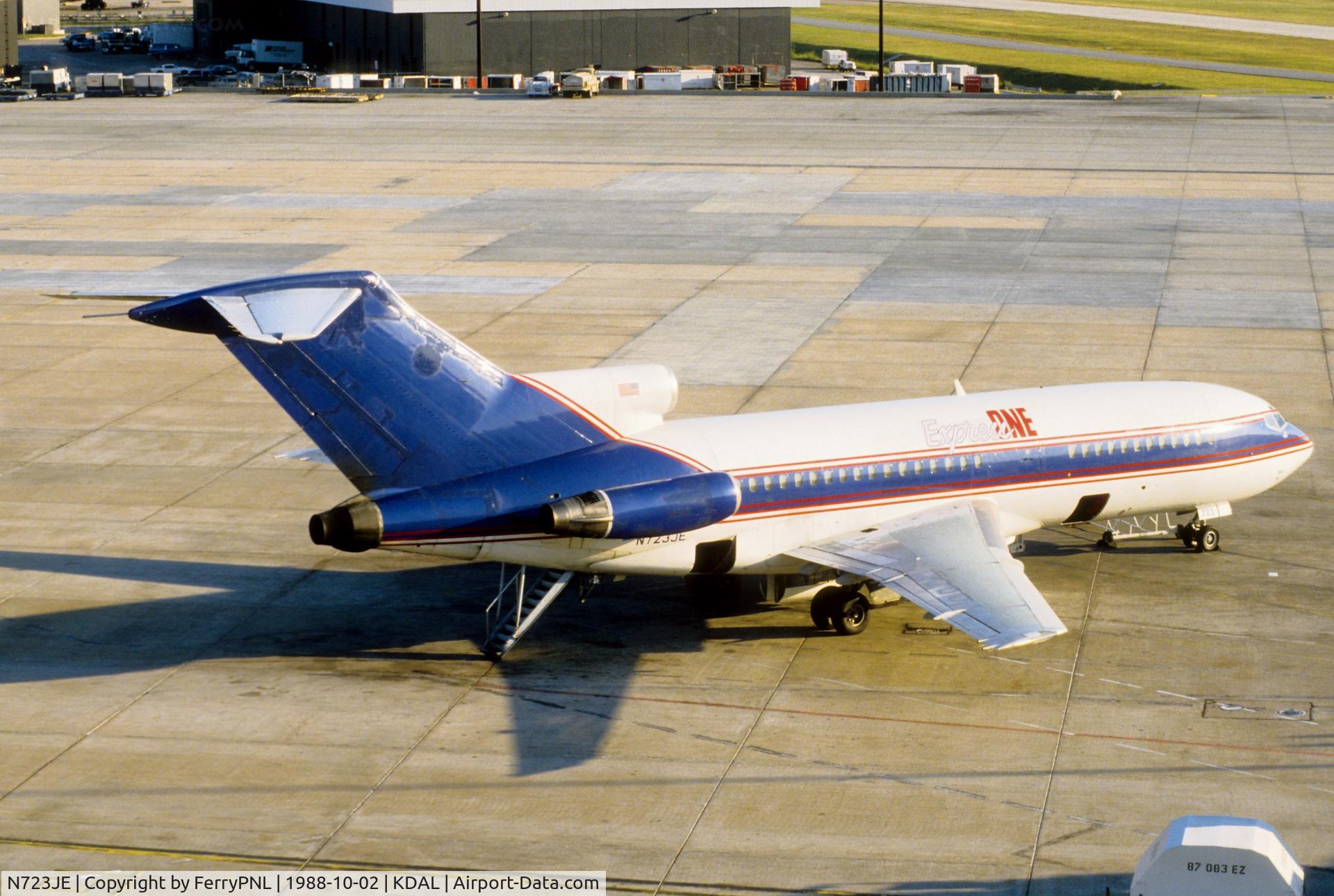 N723JE, 1968 Boeing 727-44 C/N 18896, Express One B727