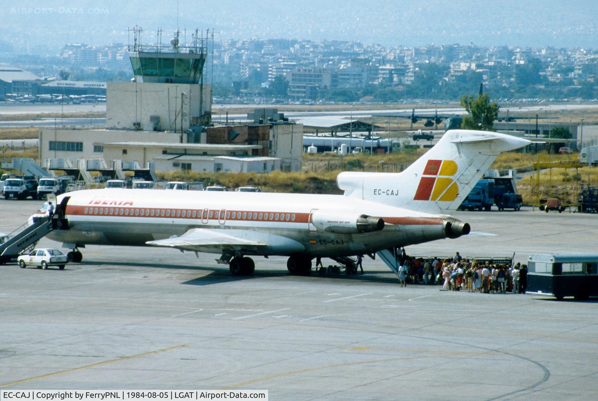 EC-CAJ, 1972 Boeing 727-256 C/N 20593, Iberia B727 in original livery