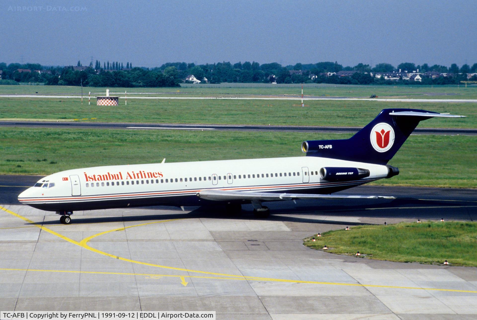 TC-AFB, 1969 Boeing 727-228 C/N 19864, Former Air France B727 in service with Istanbul Airlines