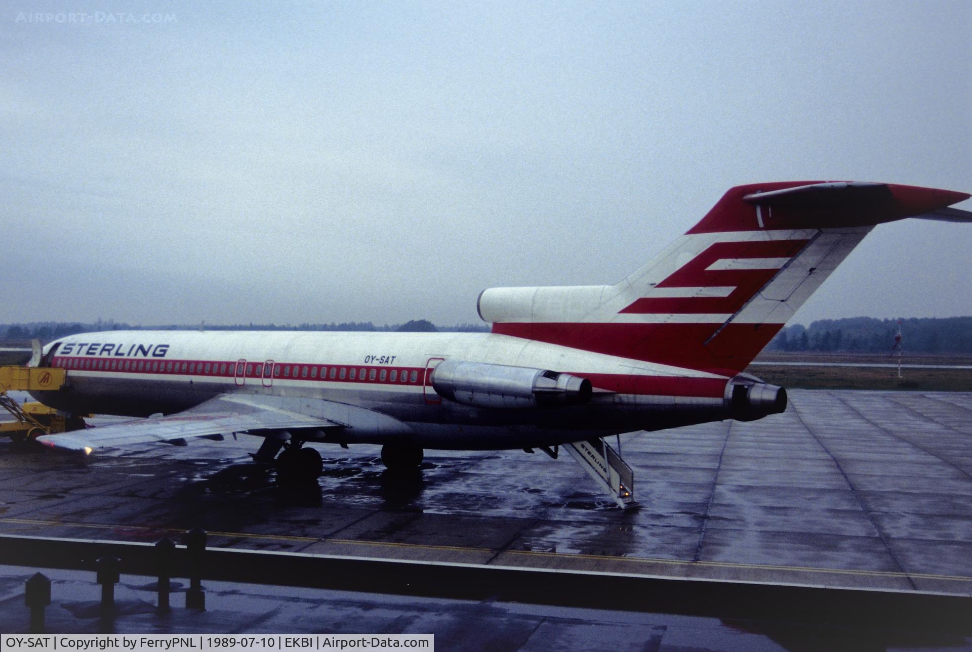 OY-SAT, 1973 Boeing 727-2J4 C/N 20766, Sterling B727 in BLL