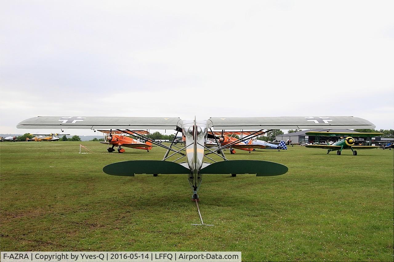 F-AZRA, Fieseler Fi-156C-3 Storch C/N 2039, Fieseler Fi-156C-3 Storch, Static park, La Ferté-Alais airfield (LFFQ) Airshow 2016