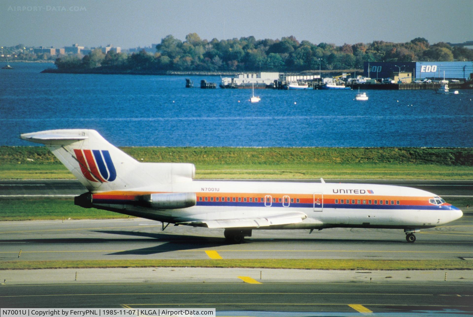 N7001U, 1963 Boeing 727-22 C/N 18293, United B727, historic airframe with serial # 1. Preserved at 	Museum of Flight in Seattle.