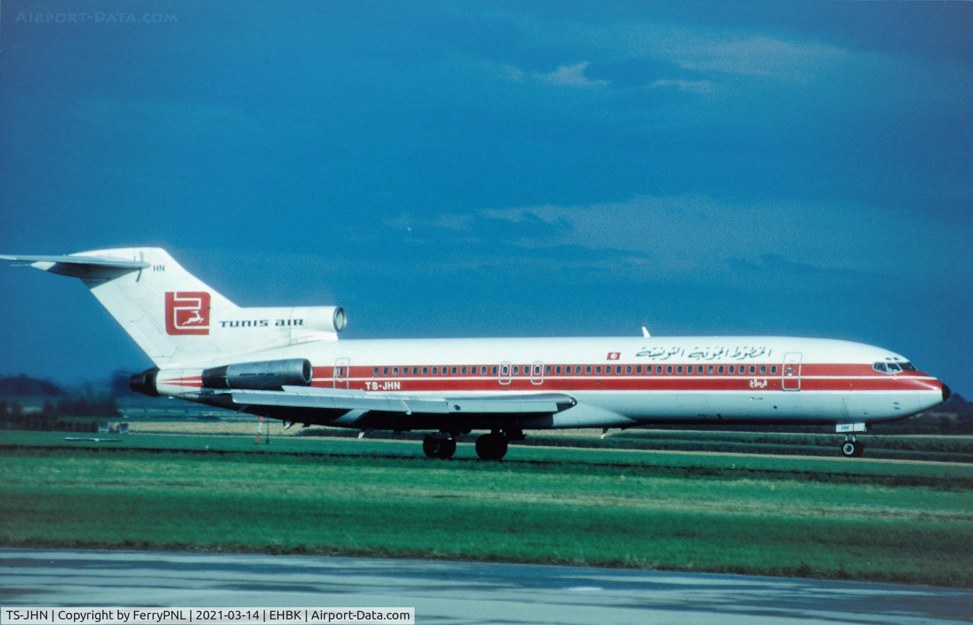 TS-JHN, 1971 Boeing 727-2H3 C/N 20545, Tunisair B727 rotating