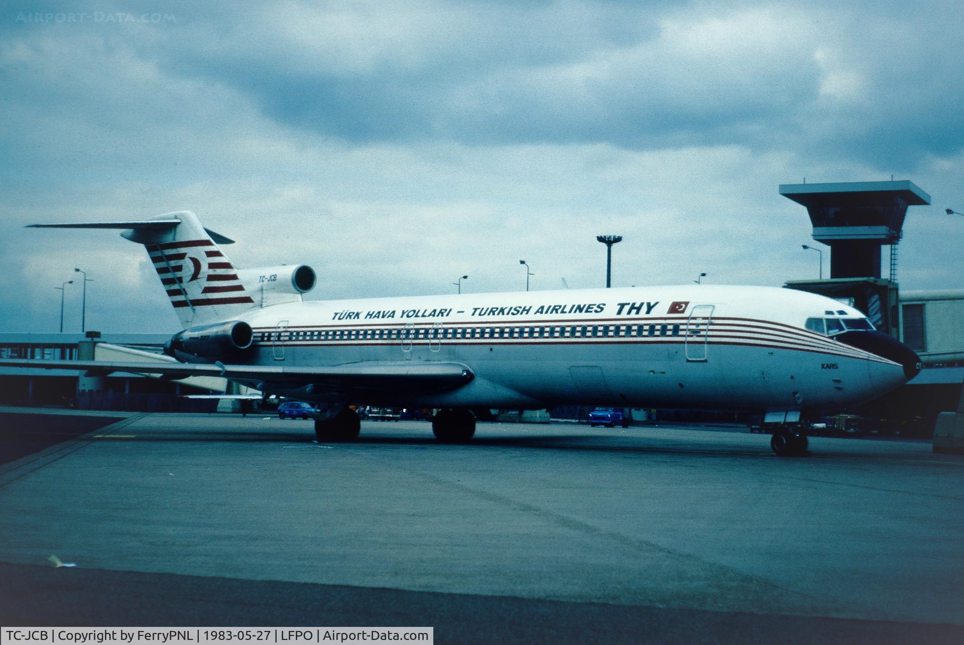 TC-JCB, 1982 Boeing 727-2F2 C/N 22993, Turkish B727