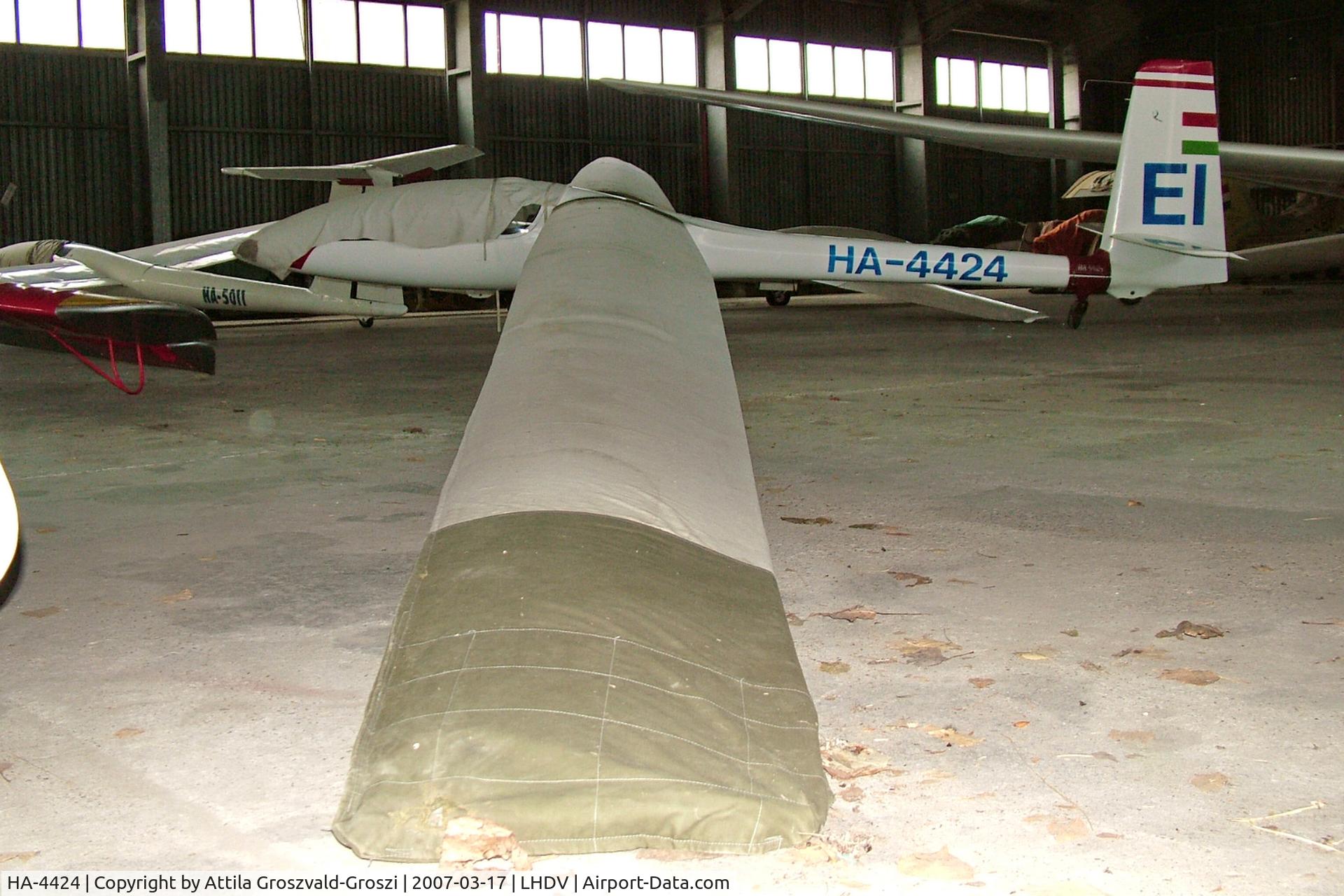 HA-4424, 1981 PZL-Bielsko SZD-42-2 Jantar 2B C/N B-1130, LHDV - Dunaújváros-Kisapostag Airport, Hungary