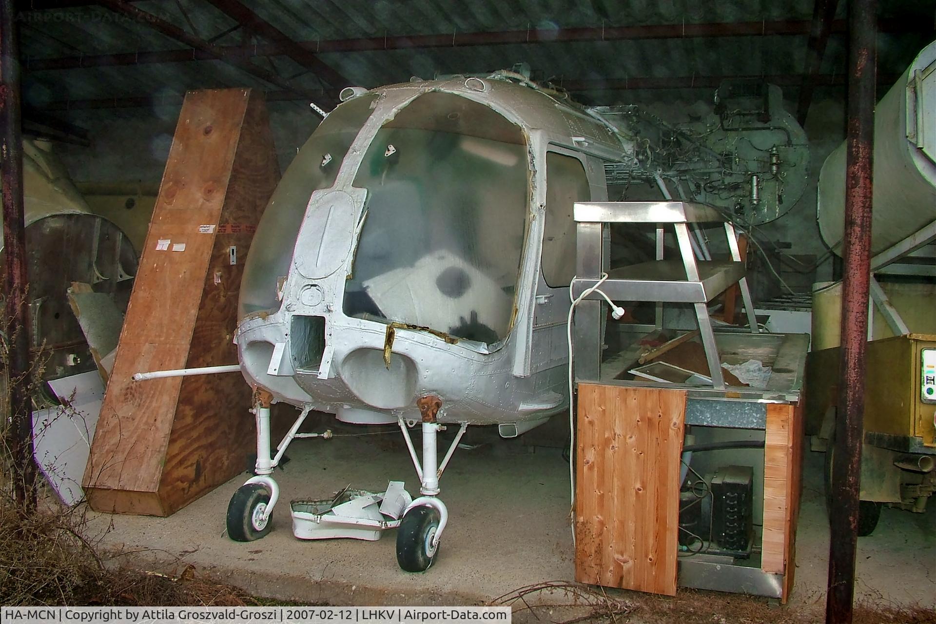 HA-MCN, 1971 Kamov Ka-26 Hoodlum C/N 7102104, LHKV - Kaposújlak Airport, Hungary