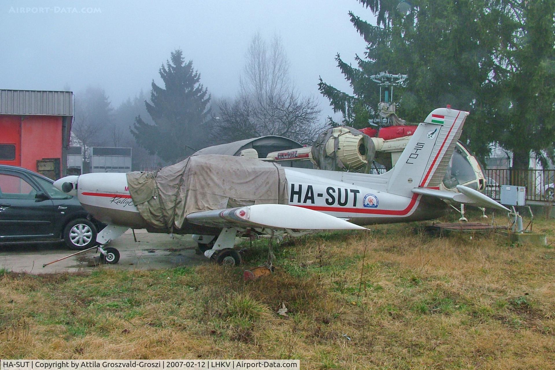 HA-SUT, Socata MS-893E Rallye 180GT C/N 13230, LHKV - Kaposújlak Airport, Hungary
