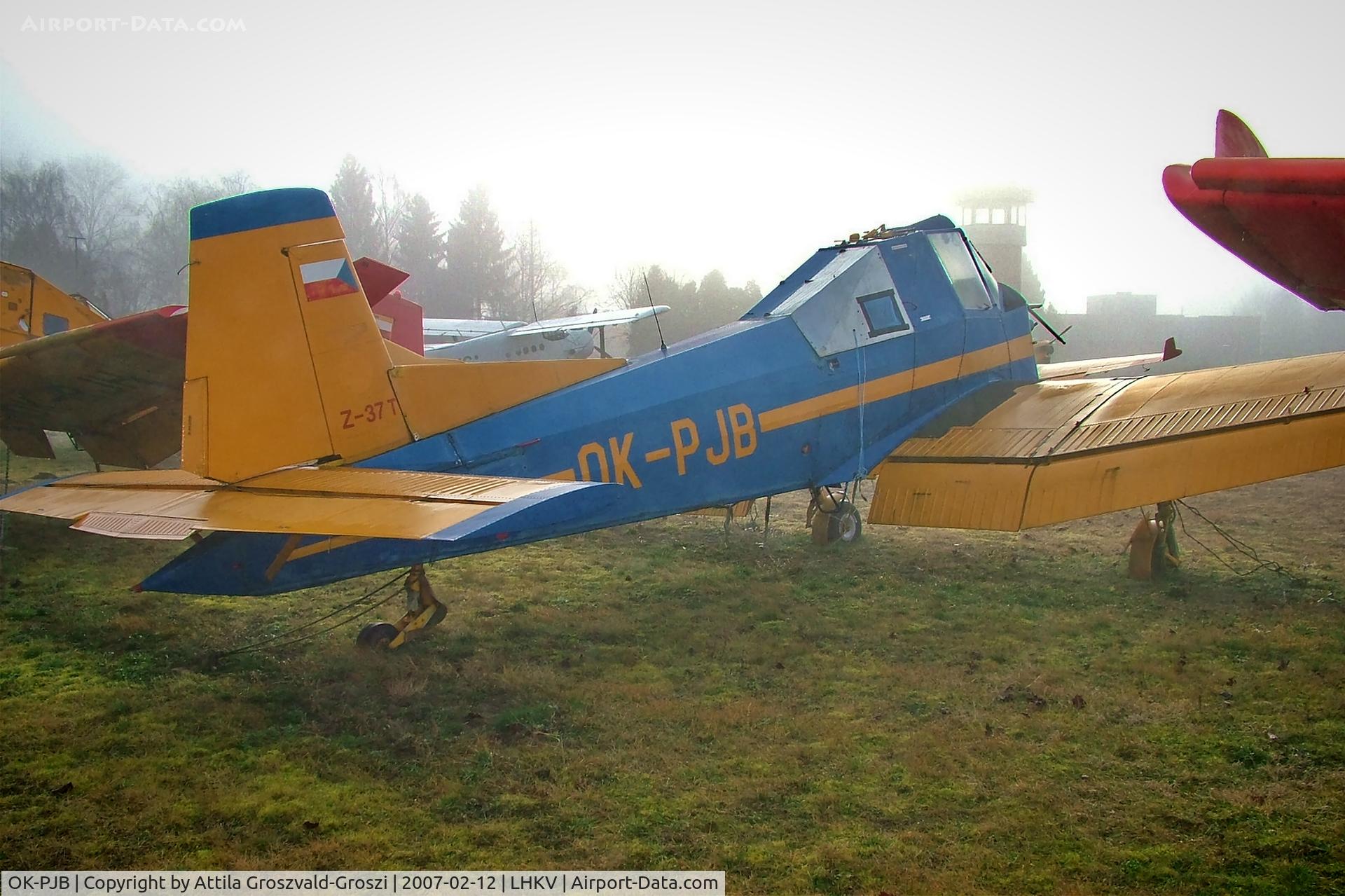 OK-PJB, 1985 Zlin Z-37T Agro Turbo C/N 003, LHKV - Kaposújlak Airport, Hungary