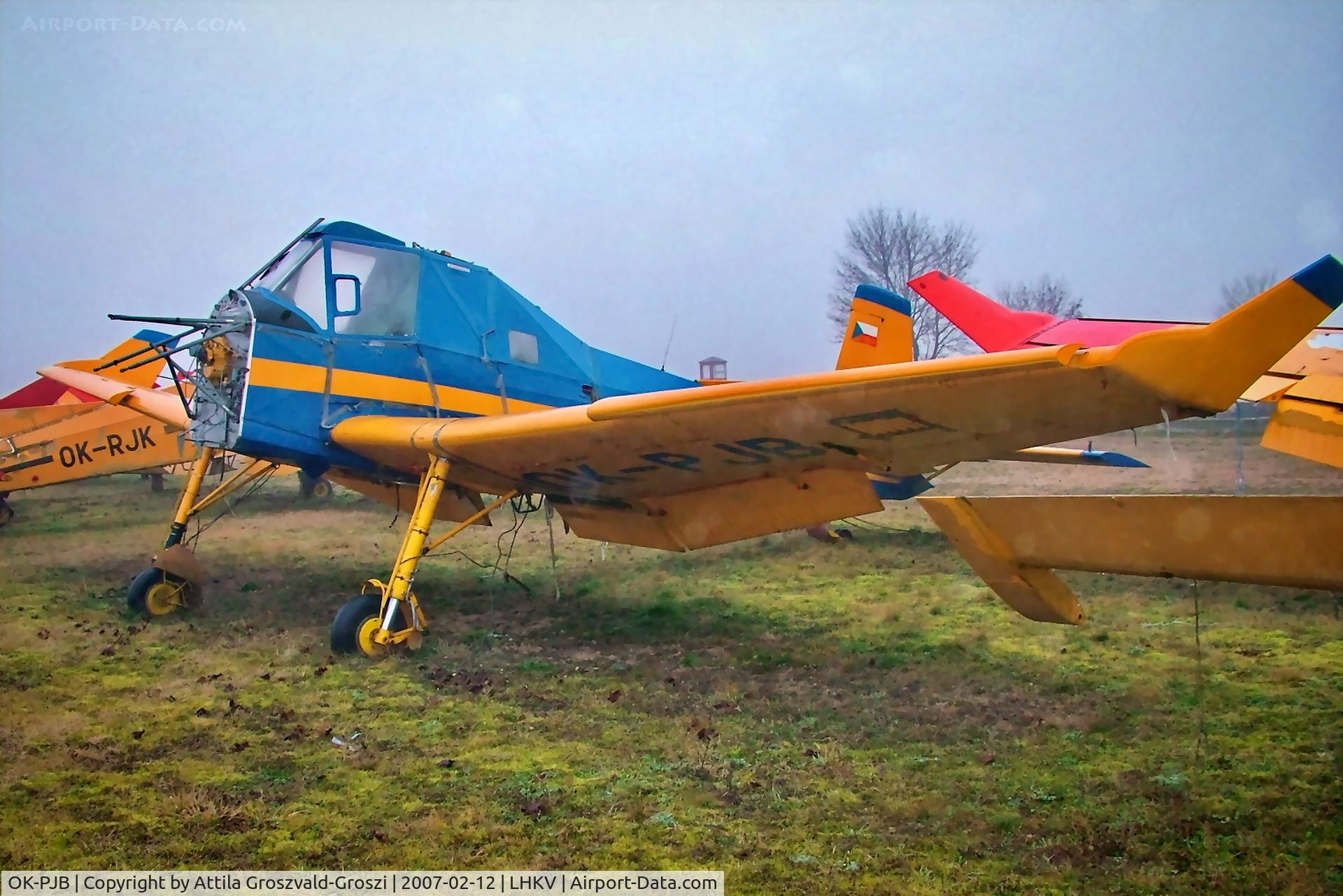 OK-PJB, 1985 Zlin Z-37T Agro Turbo C/N 003, LHKV - Kaposújlak Airport, Hungary