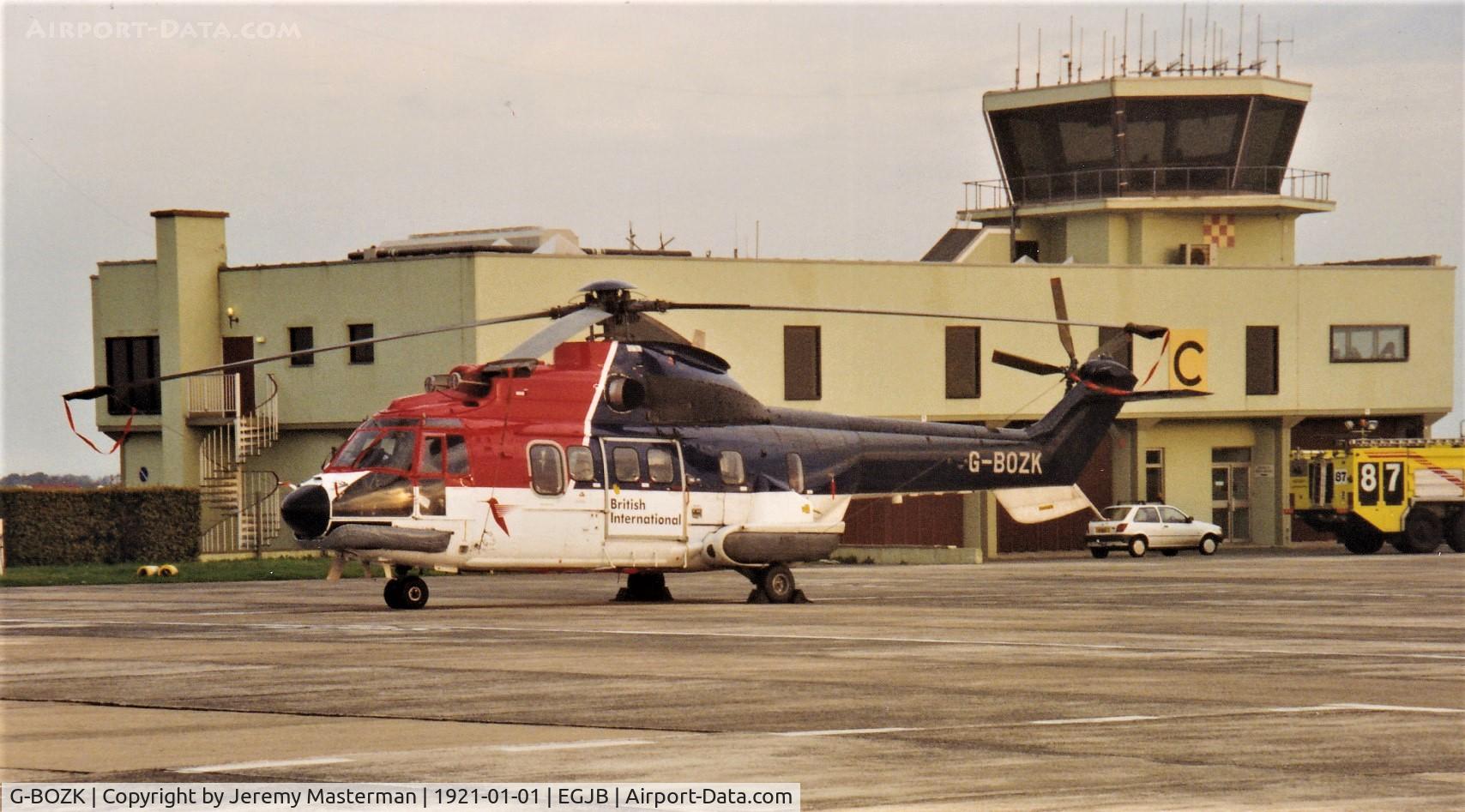 G-BOZK, 1988 Aerospatiale AS-332L-1 Super Puma C/N 2179, British Intl. Helicopters