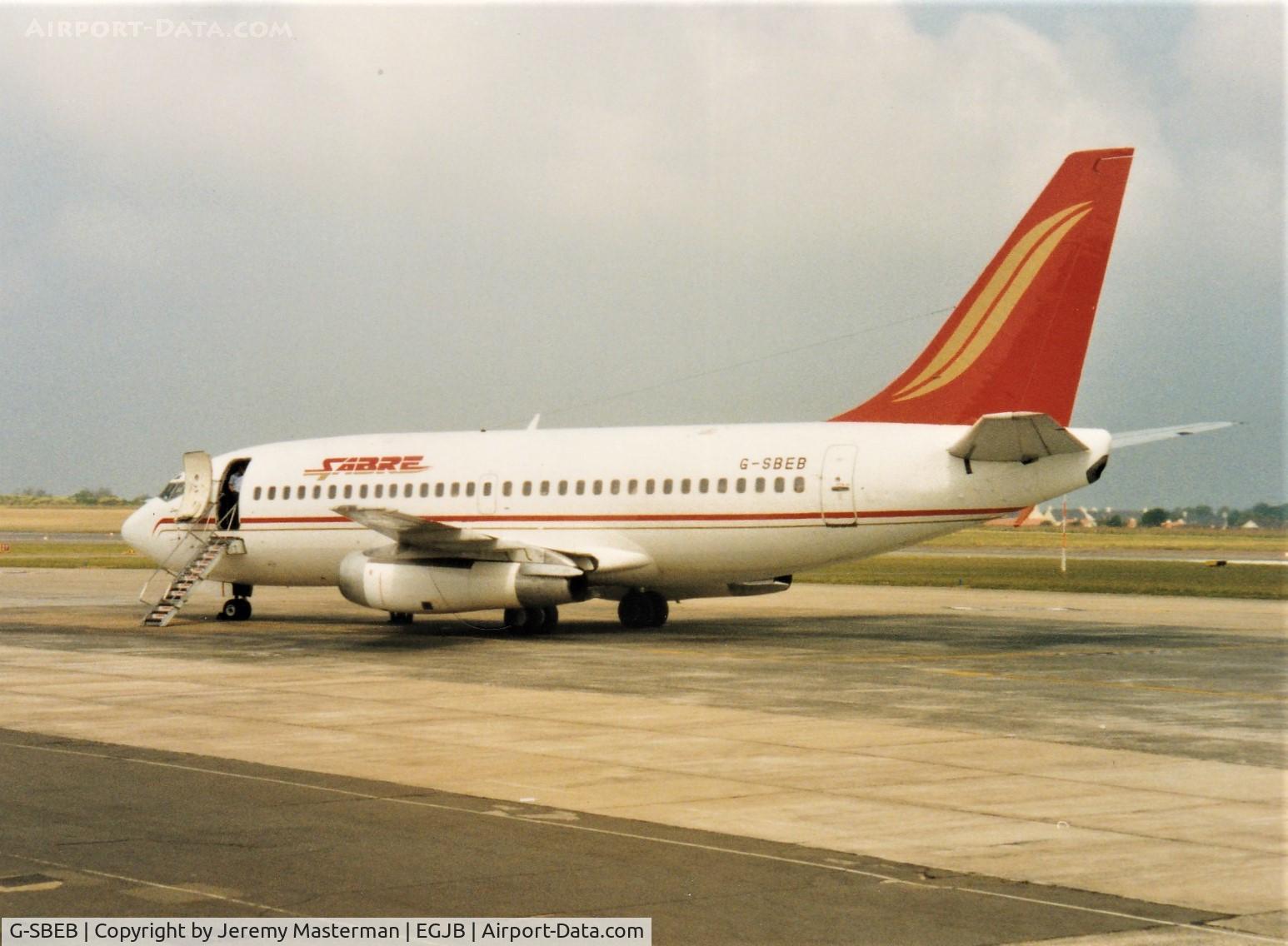 G-SBEB, 1974 Boeing 737-204 C/N 20807, Sabre Airways