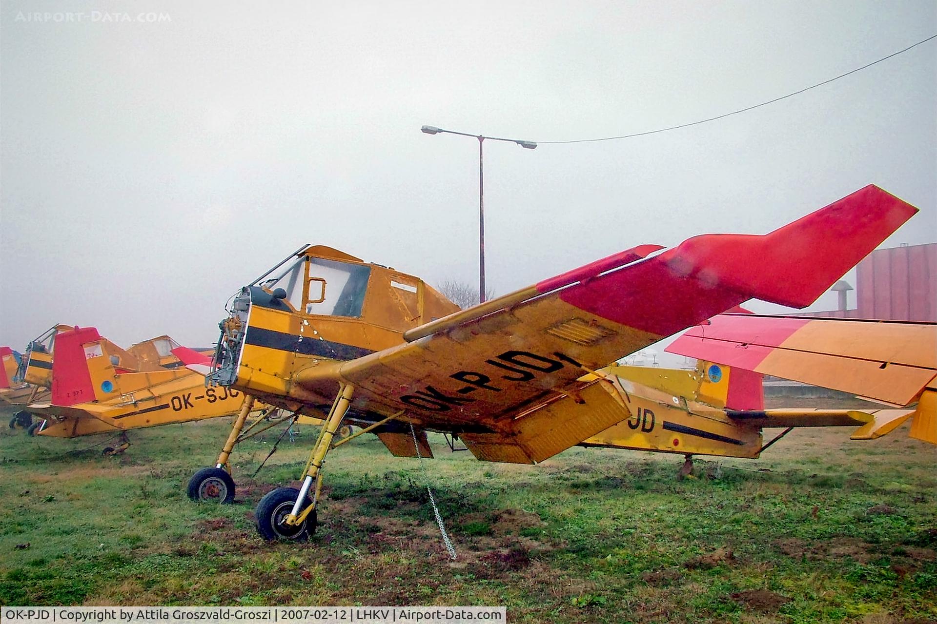 OK-PJD, 1985 Zlin Z-37T Agro Turbo C/N 006, LHKV - Kaposújlak Airport, Hungary