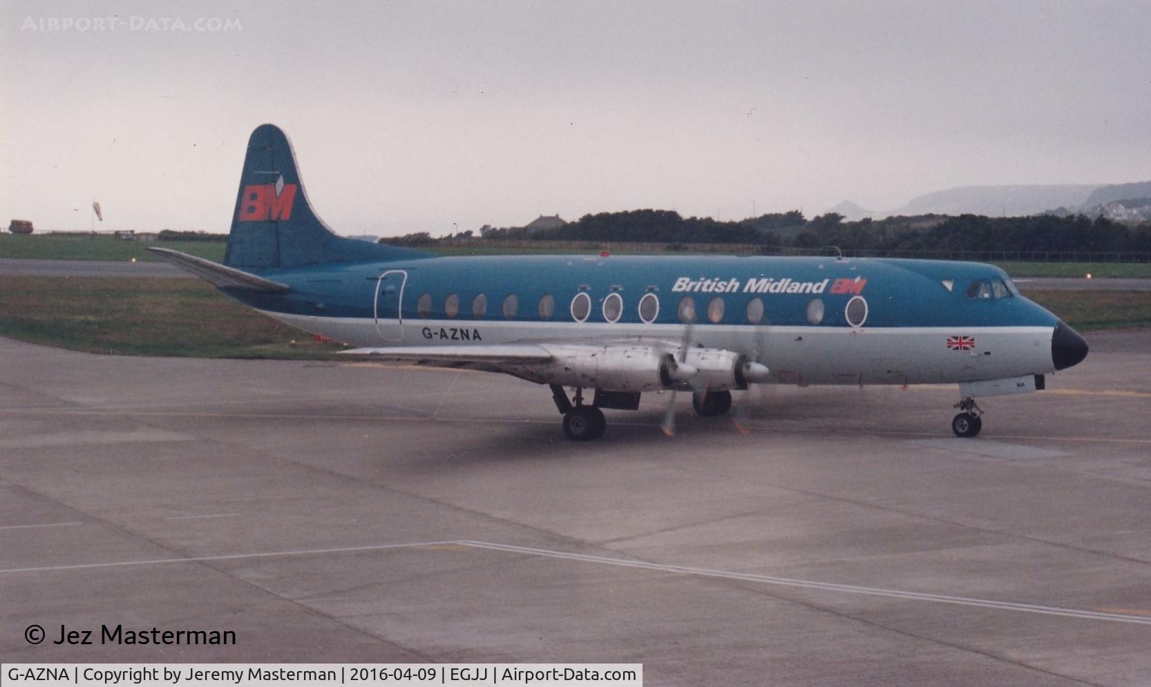 G-AZNA, 1958 Vickers Viscount 813 C/N 350, British Midland Airways