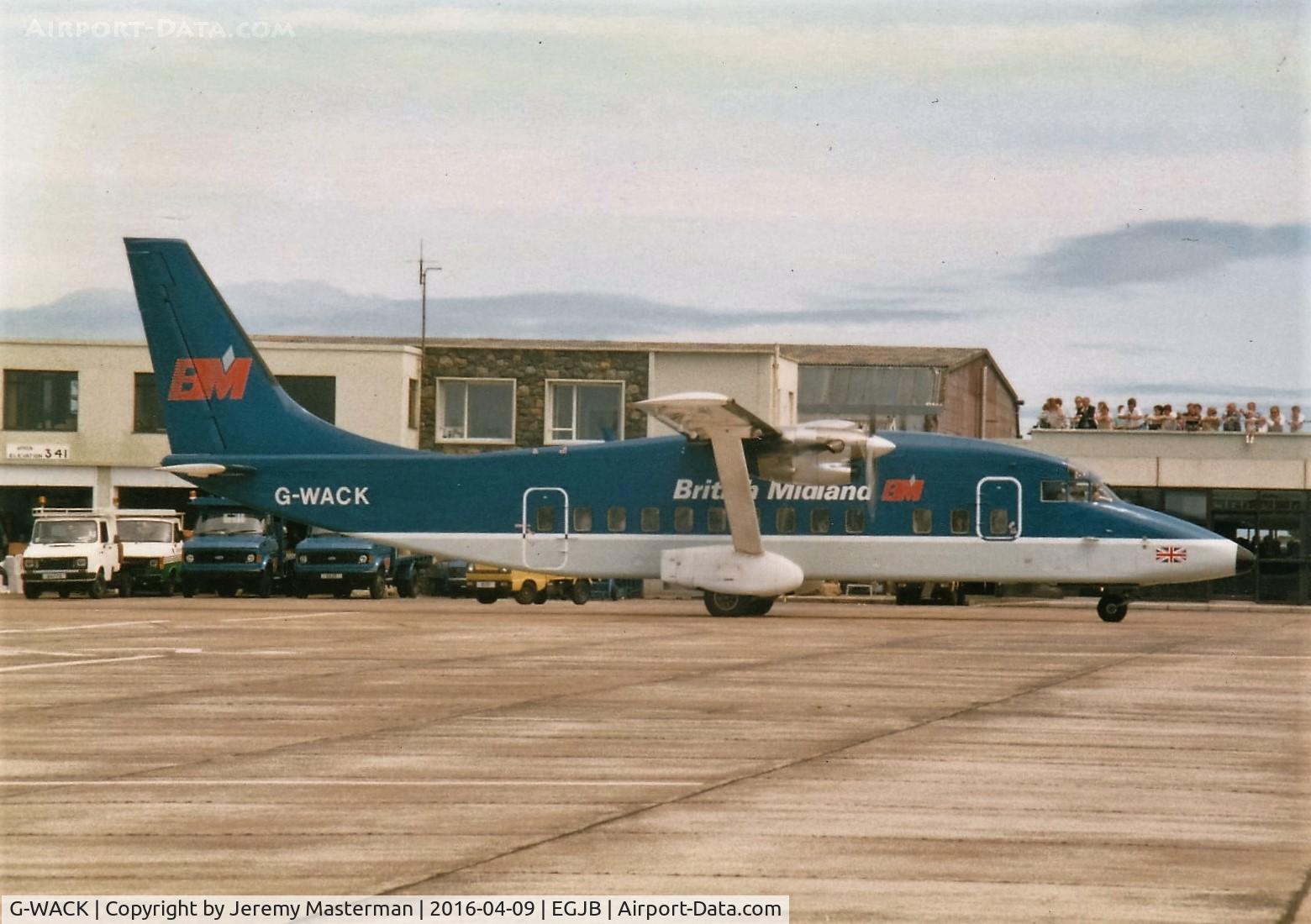 G-WACK, 1983 Short 360-100 C/N SH.3611, British Midland Airways