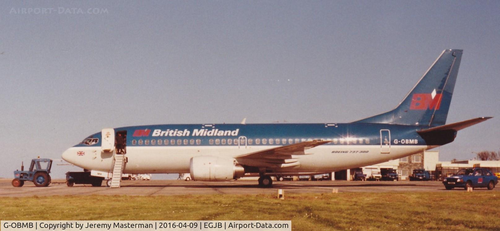 G-OBMB, 1987 Boeing 737-33A C/N 23832, British MIdland Airways