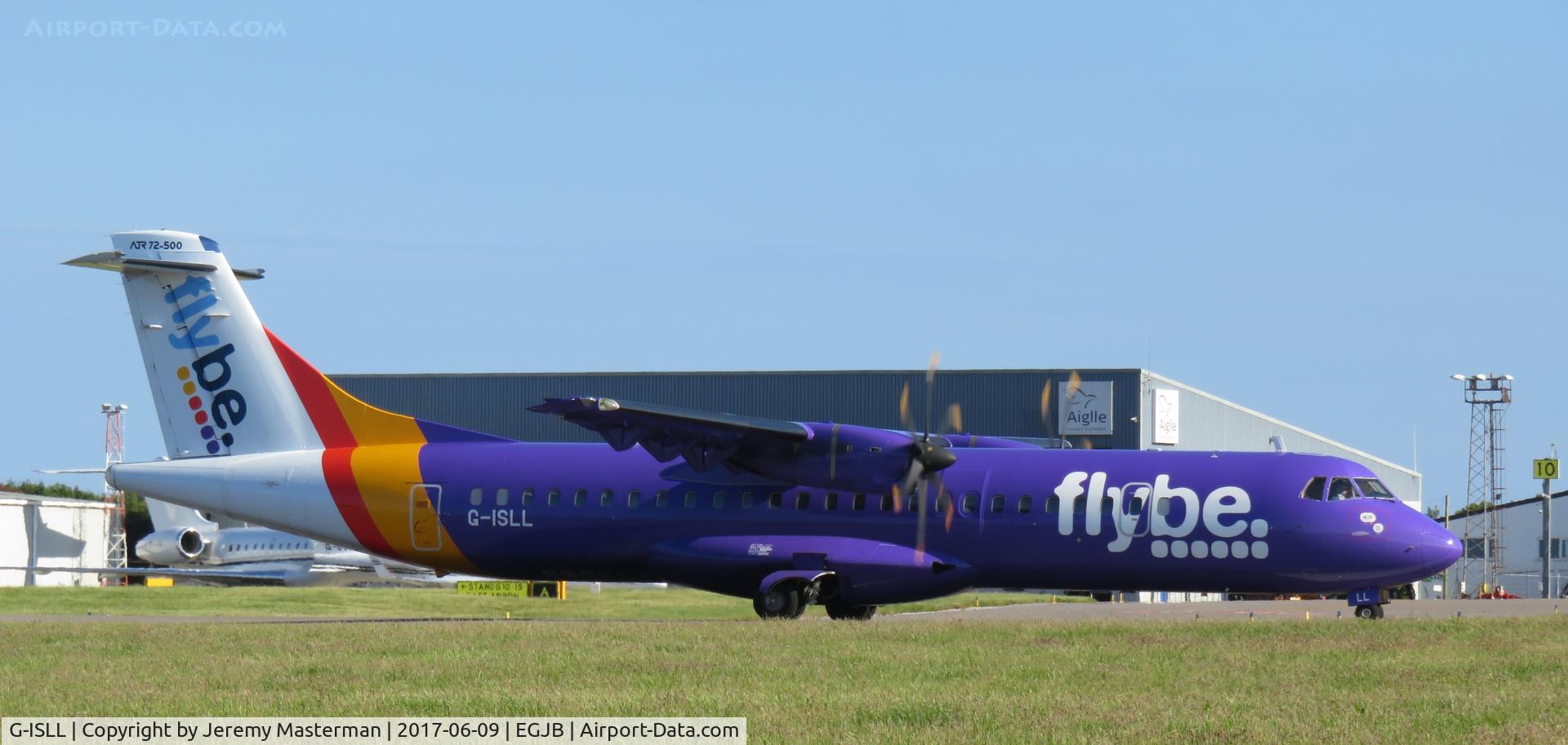 G-ISLL, 2002 ATR 72-212A C/N 696, Op by Blue Islands for Flybe franchise