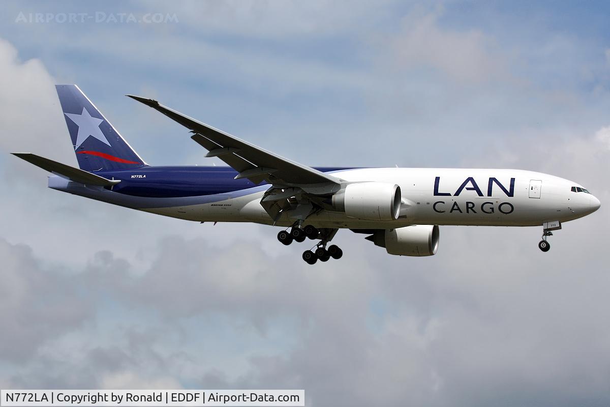 N772LA, 2009 Boeing 777-F6N C/N 37708, at fra
