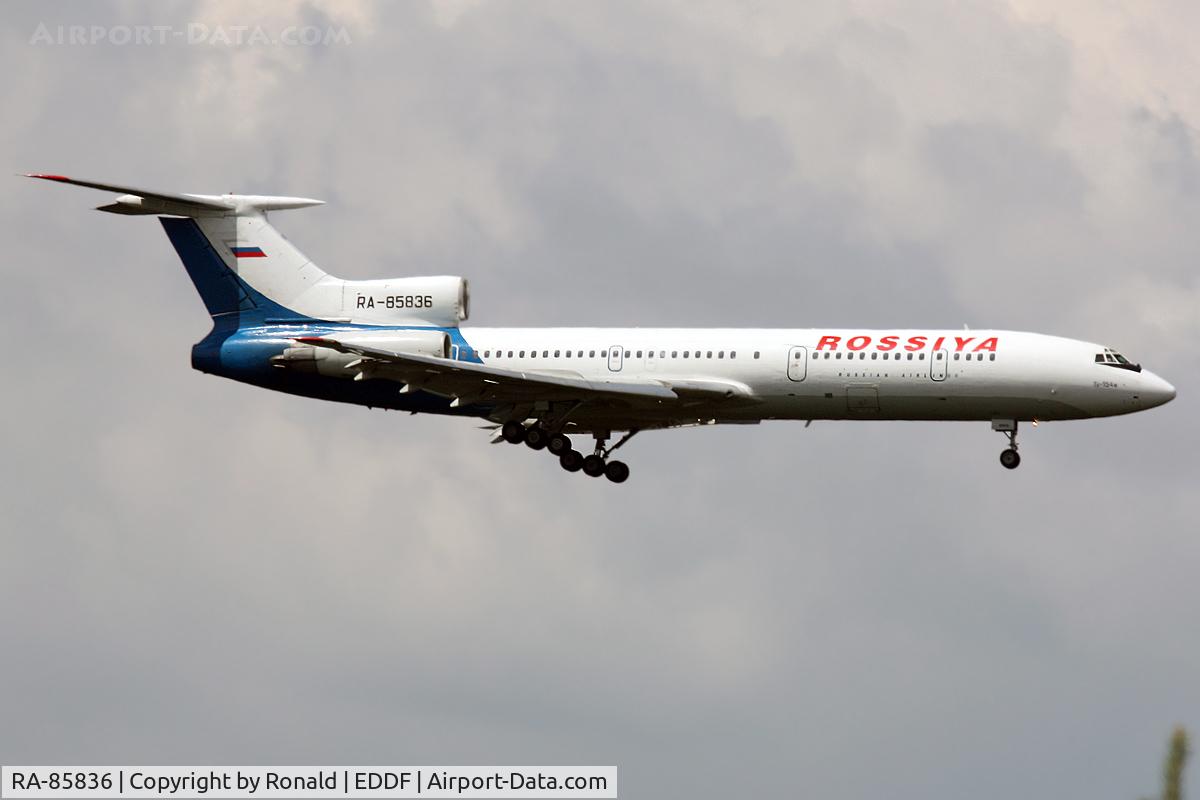 RA-85836, 1998 Tupolev Tu-154M C/N 98A1018, at fra