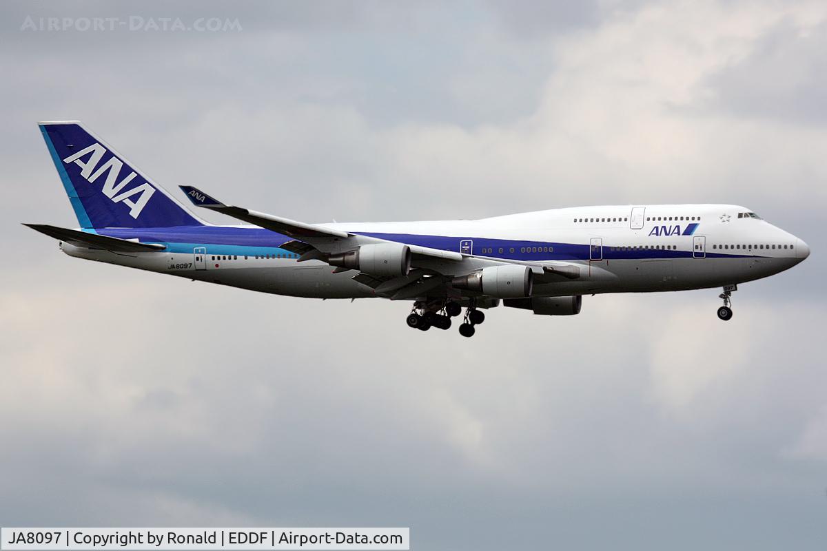 JA8097, 1991 Boeing 747-481 C/N 25135, at fra