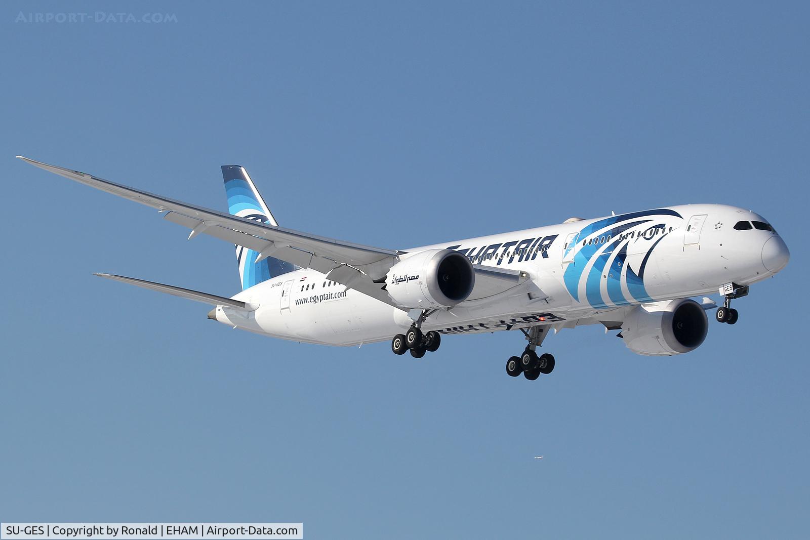 SU-GES, 2019 Boeing 787-9 Dreamliner Dreamliner C/N 38799, at spl