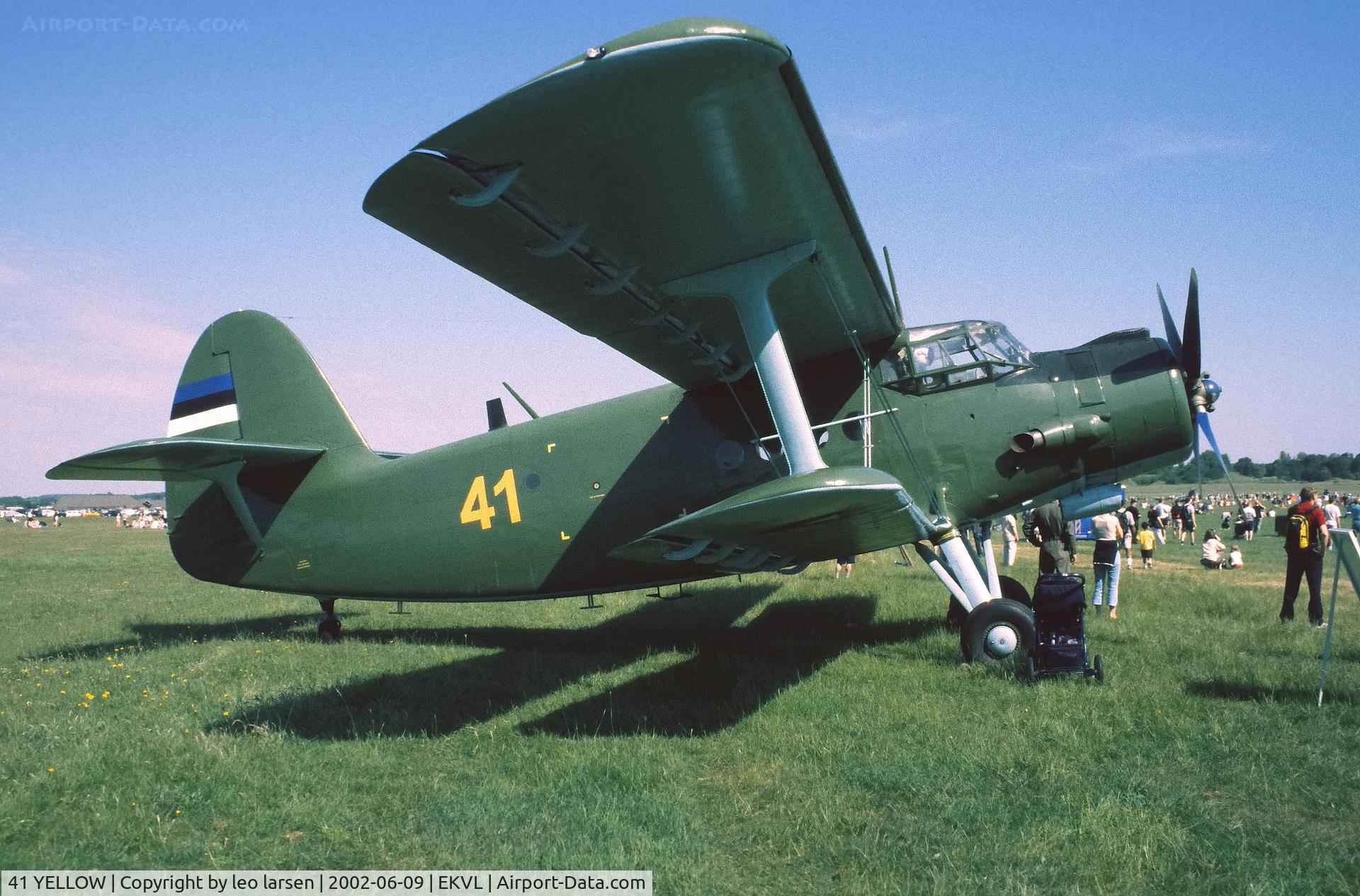 41 YELLOW, 1965 Mil OKB MI-6PZH-2 C/N 9 68 39 01V, Værløse Air Base 9.6.2002