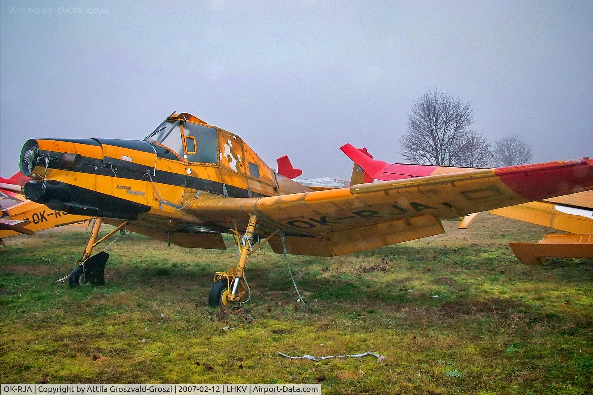 OK-RJA, 1985 Zlin Z-37T Agro Turbo C/N 007, LHKV - Kaposújlak Airport, Hungary