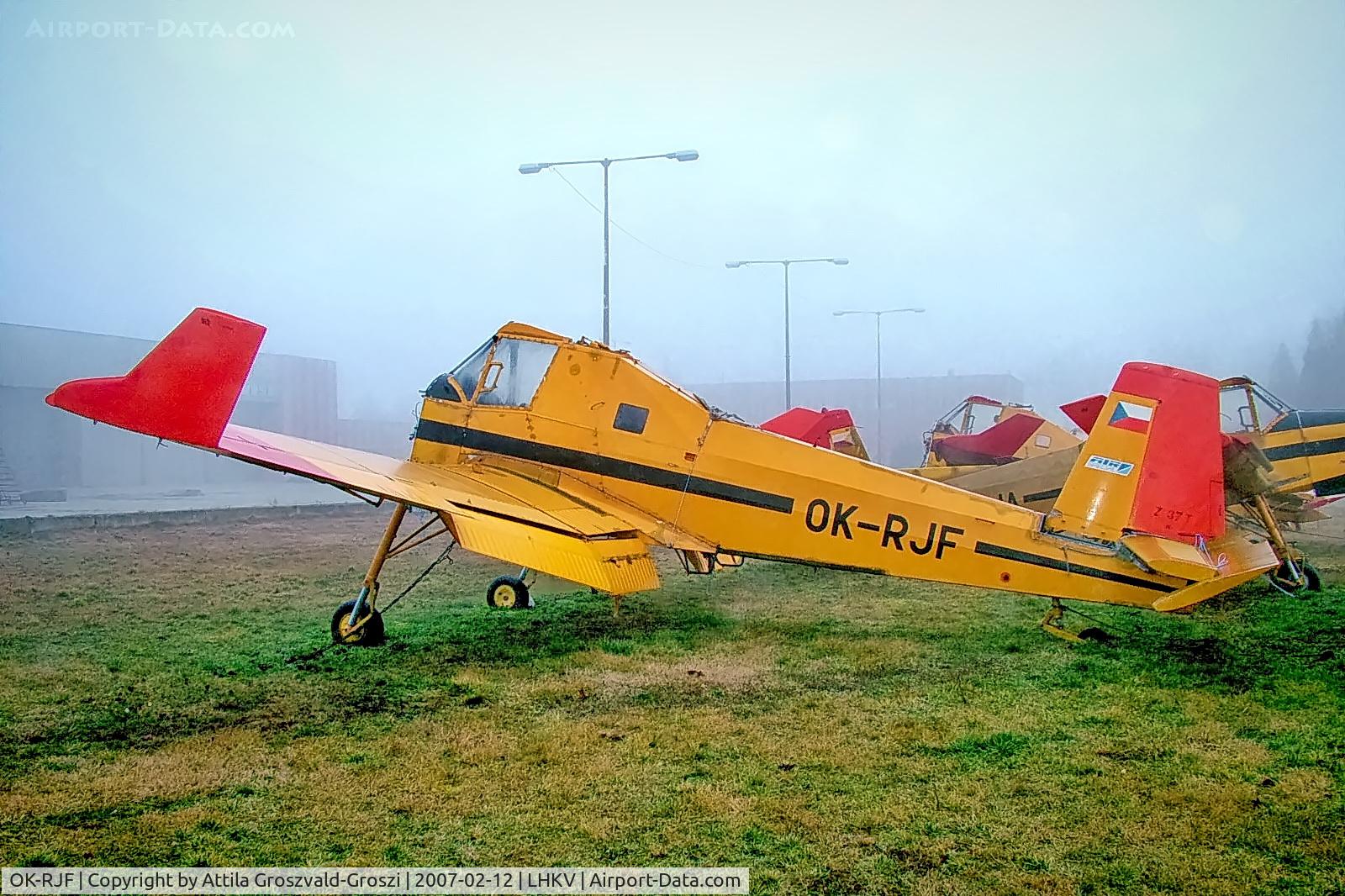 OK-RJF, 1986 Zlin Z-37T Agro-Turbo C/N 012, LHKV - Kaposújlak Airport, Hungary