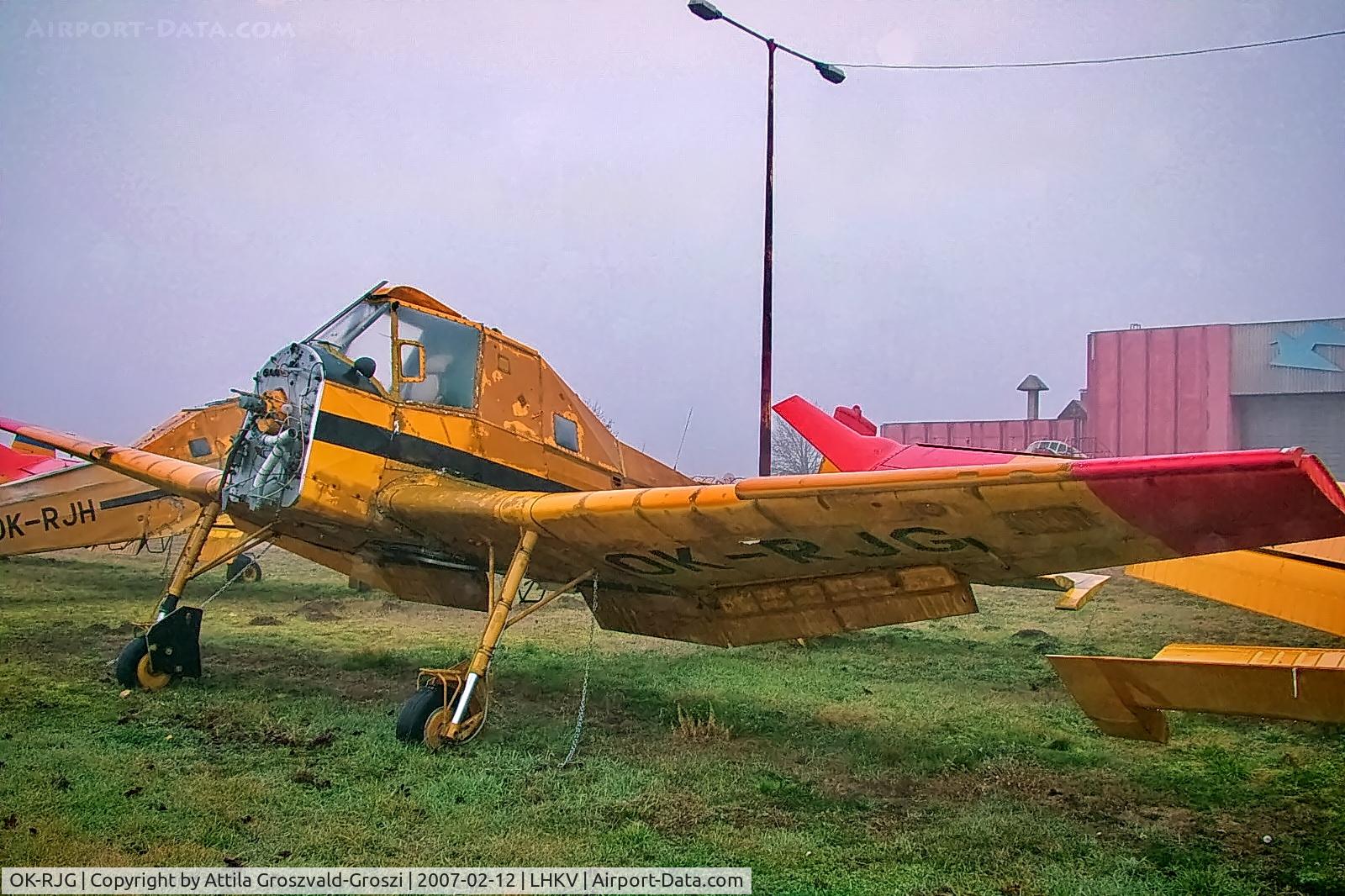 OK-RJG, 1986 Zlin Z-37T Agro Turbo C/N 013, LHKV - Kaposújlak Airport, Hungary