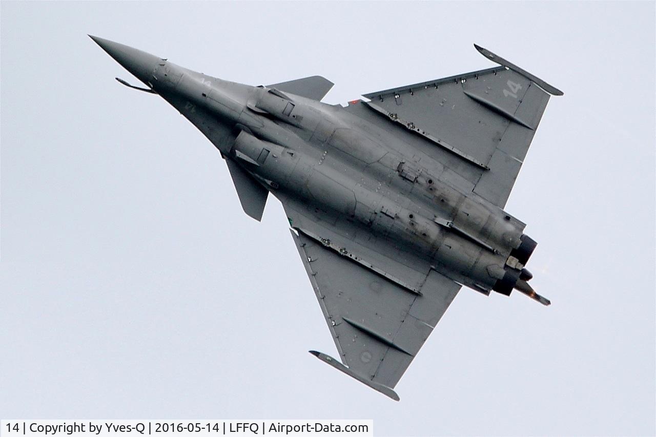 14, Dassault Rafale M C/N 14, Dassault Rafale M, On display, La Ferté-Alais airfield (LFFQ) Air show 2016