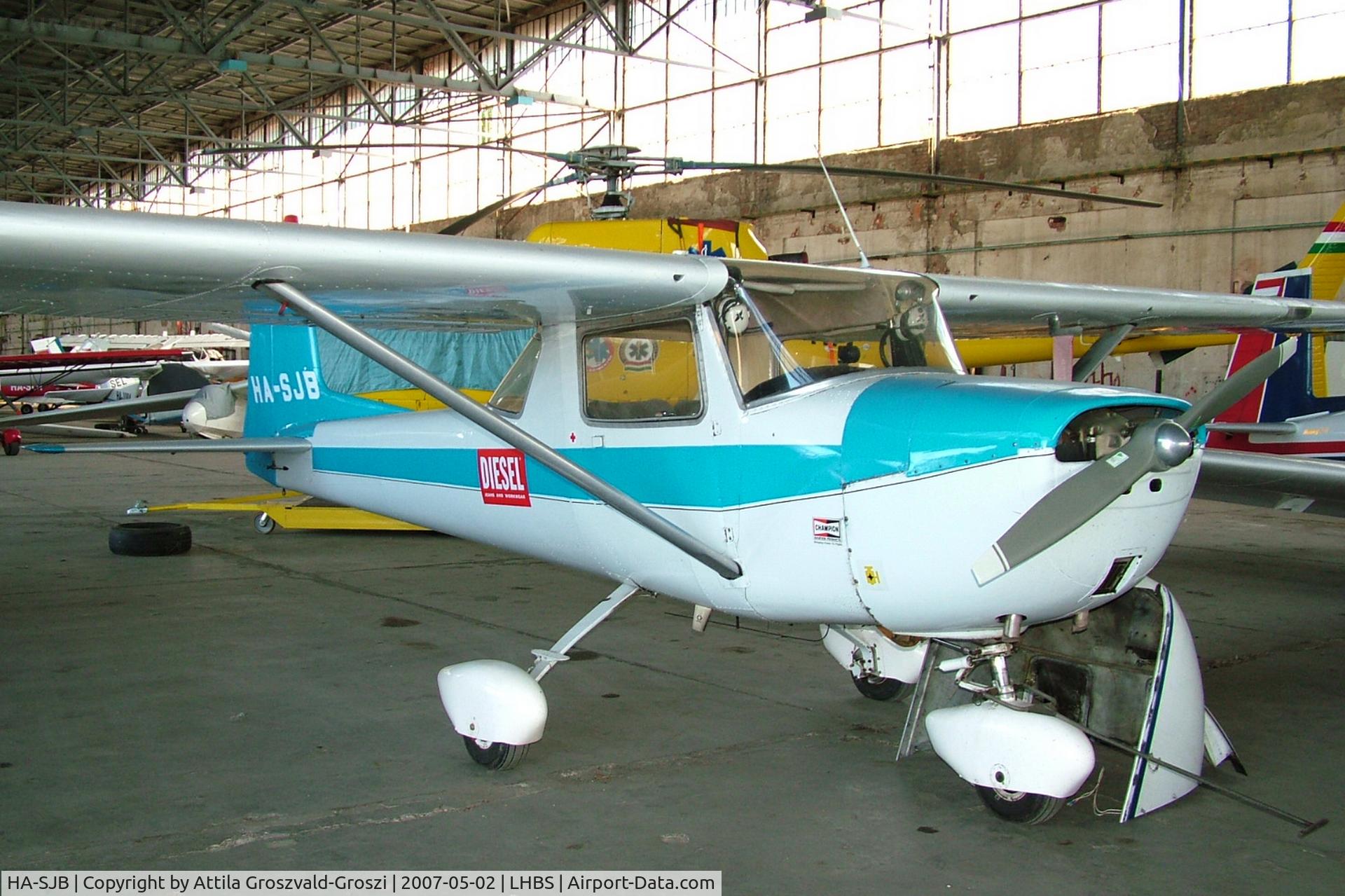 HA-SJB, 1964 Cessna 150D C/N 15060596, LHBS - Budaörs Airport, Hungary