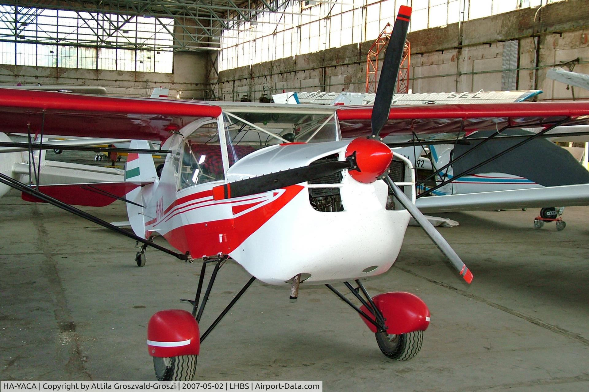 HA-YACA, Light Aero Avid Flyer Mark IV C/N 1166D, LHBS - Budaörs Airport, Hungary