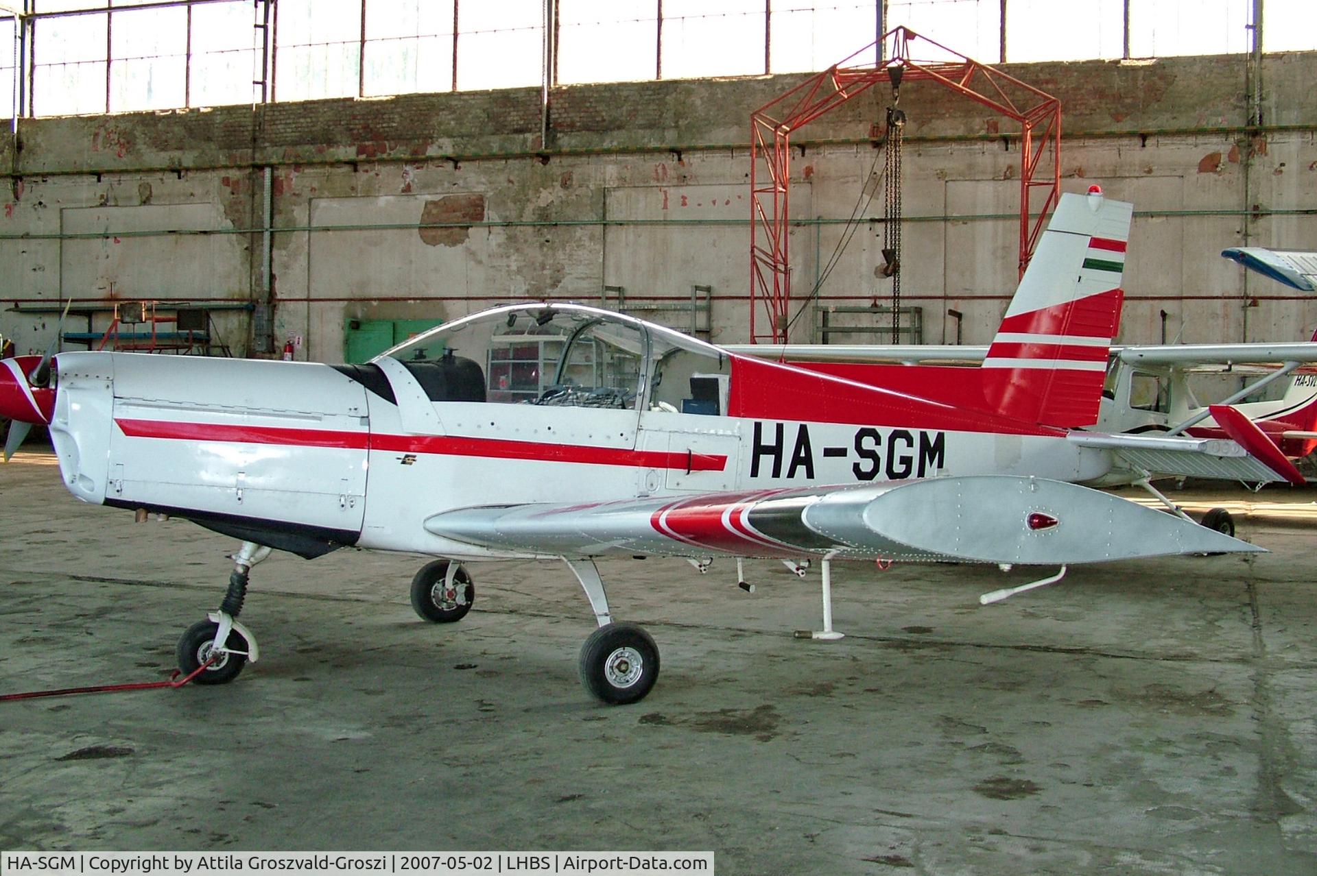 HA-SGM, 1985 Zlin Z-142 C/N 0419, LHBS - Budaörs Airport, Hungary