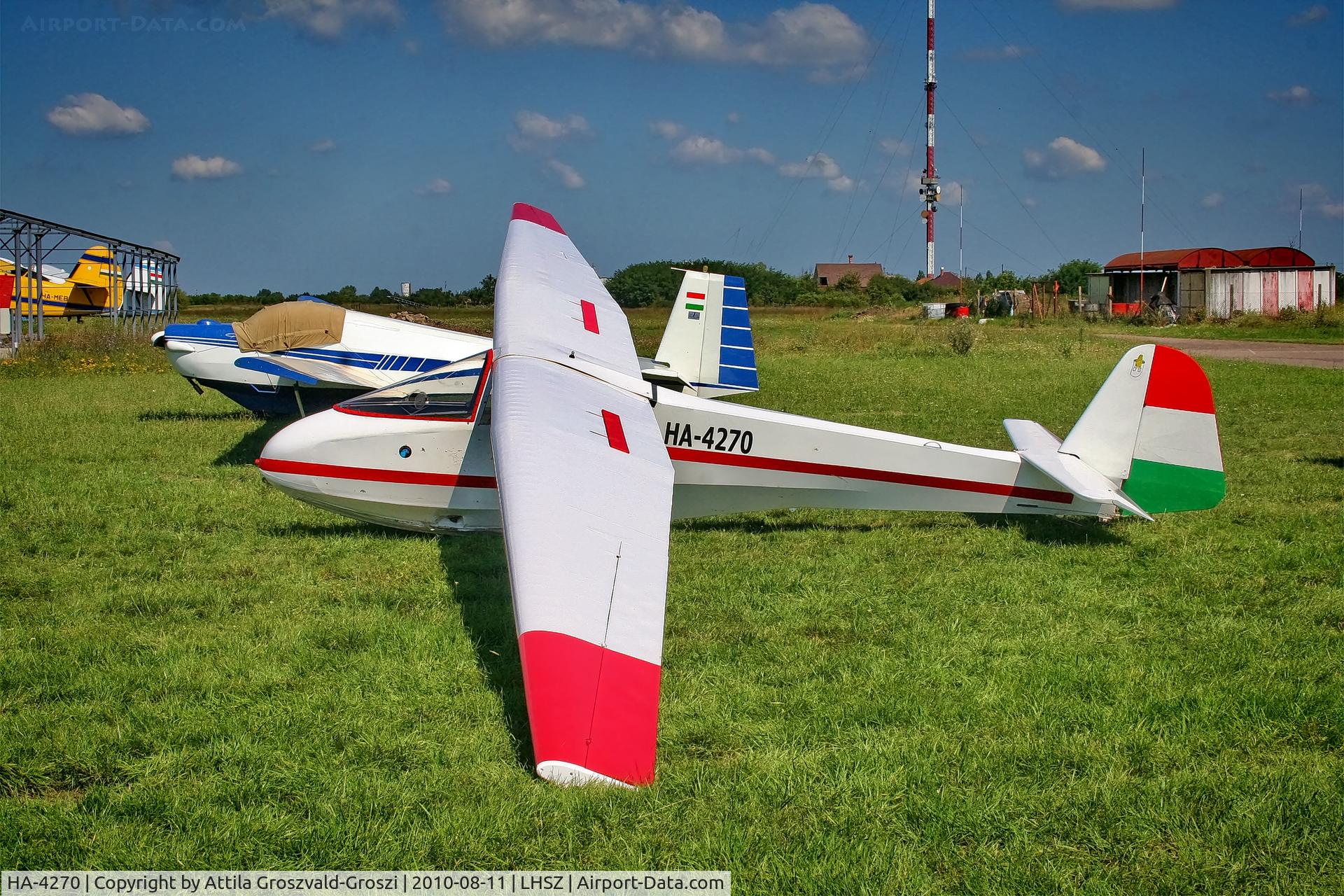 HA-4270, Scheibe Avialsa 60 Fauconnet C/N 32, LHSZ - Szentes Airport, Hungary