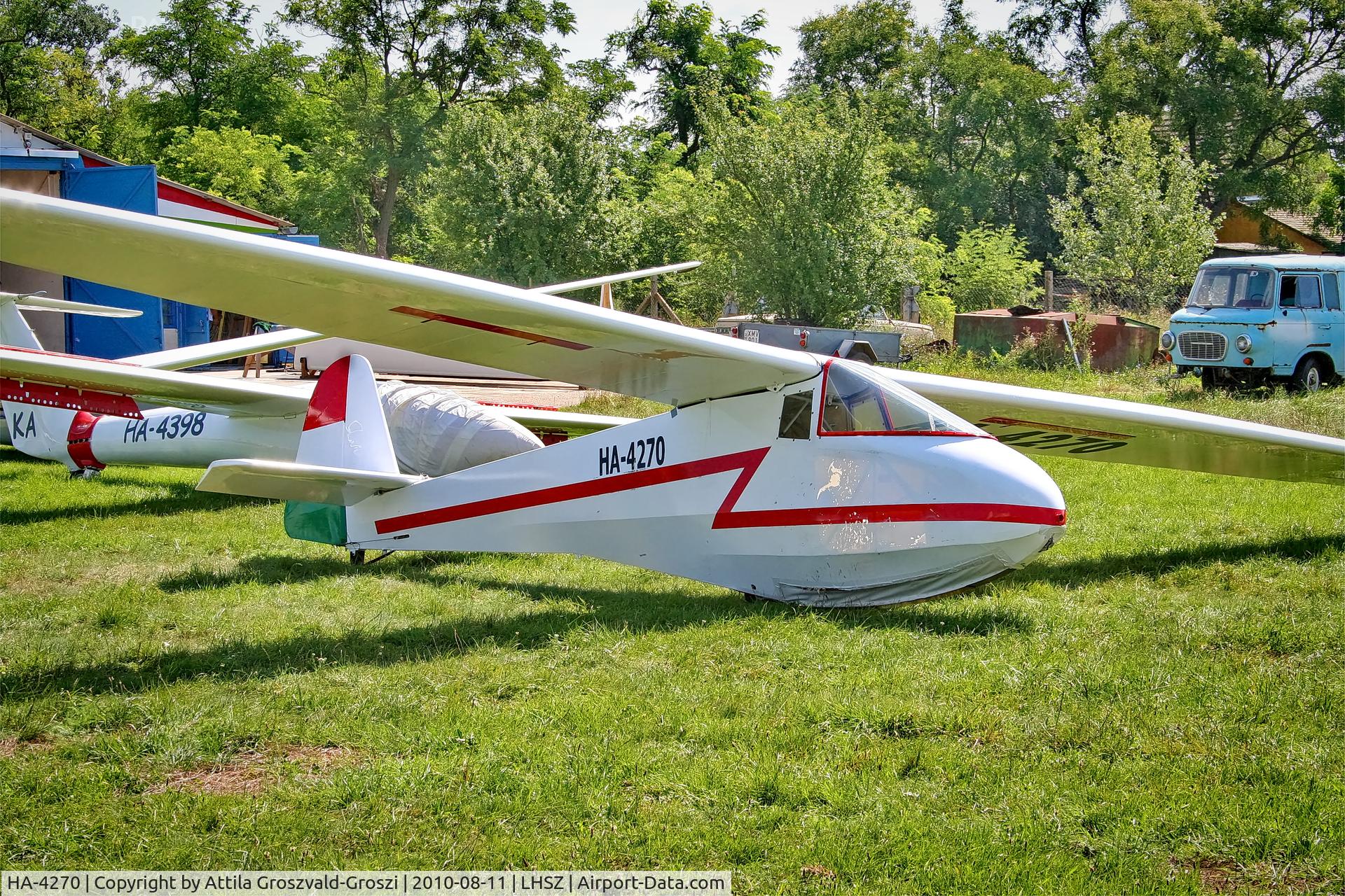 HA-4270, Scheibe Avialsa 60 Fauconnet C/N 32, LHSZ - Szentes Airport, Hungary