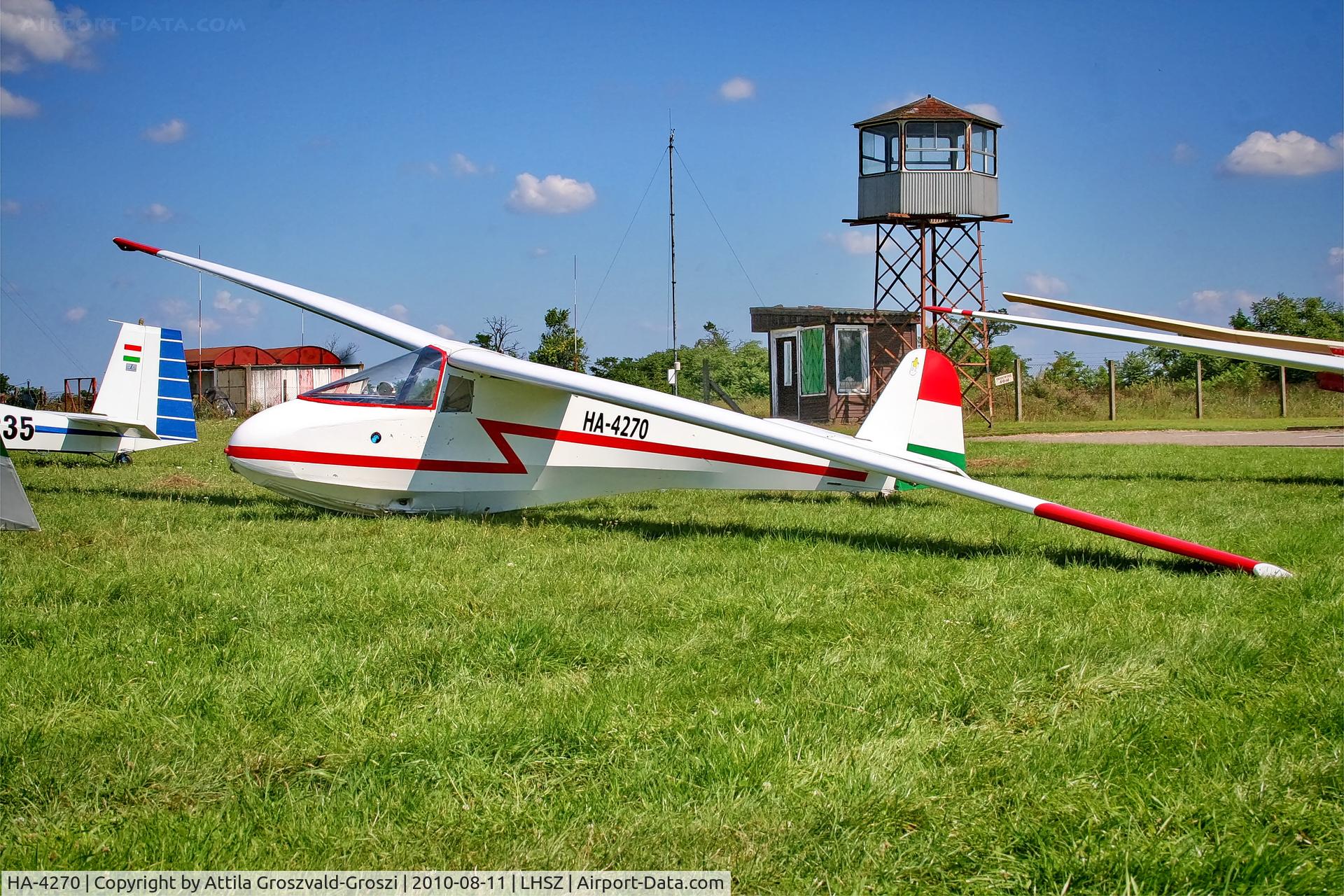 HA-4270, Scheibe Avialsa 60 Fauconnet C/N 32, LHSZ - Szentes Airport, Hungary