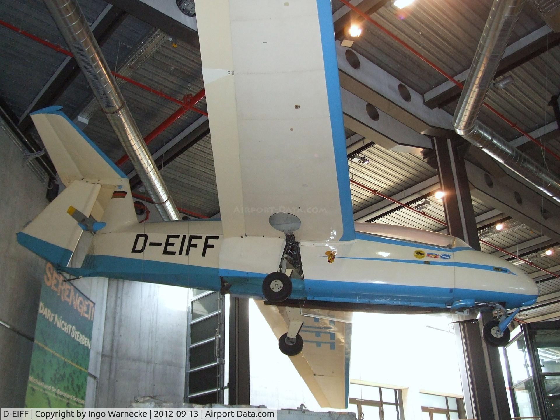 D-EIFF, 1959 Rhein Flugzeugbau RW3-P75 Multoplan C/N 009, Rhein-Flugzeugbau (Fischer) RW-3-P75 Multoplan at the DTM (Deutsches Technikmuseum), Berlin