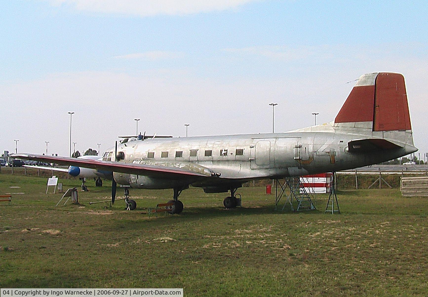04, 1957 Ilyushin Il-14T C/N 147001821, Ilyushin Il-14G CRATE at Repülögep Emlekpark (Ferihegy Aeropark), Budapest Ferihegy II