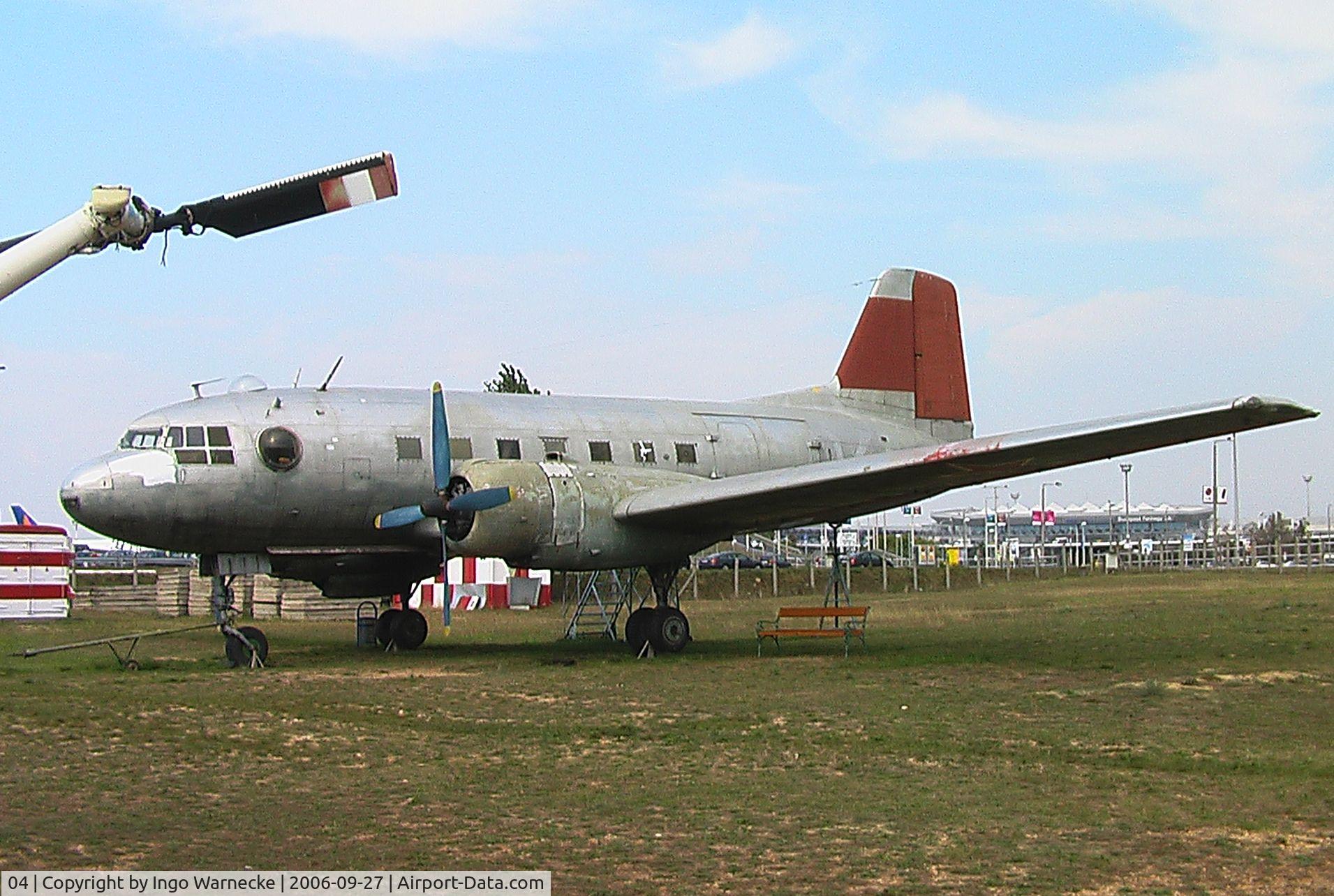 04, 1957 Ilyushin Il-14T C/N 147001821, Ilyushin Il-14G CRATE at Repülögep Emlekpark (Ferihegy Aeropark), Budapest Ferihegy II