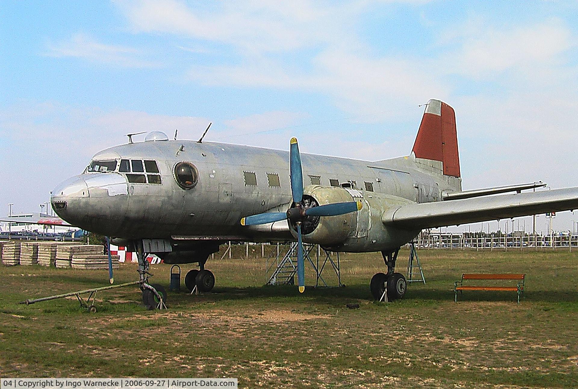 04, 1957 Ilyushin Il-14T C/N 147001821, Ilyushin Il-14G CRATE at Repülögep Emlekpark (Ferihegy Aeropark), Budapest Ferihegy II