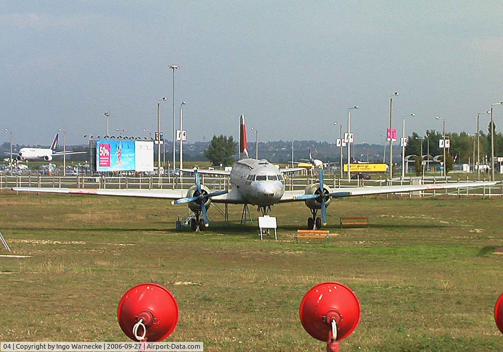 04, 1957 Ilyushin Il-14T C/N 147001821, Ilyushin Il-14G CRATE at Repülögep Emlekpark (Ferihegy Aeropark), Budapest Ferihegy II