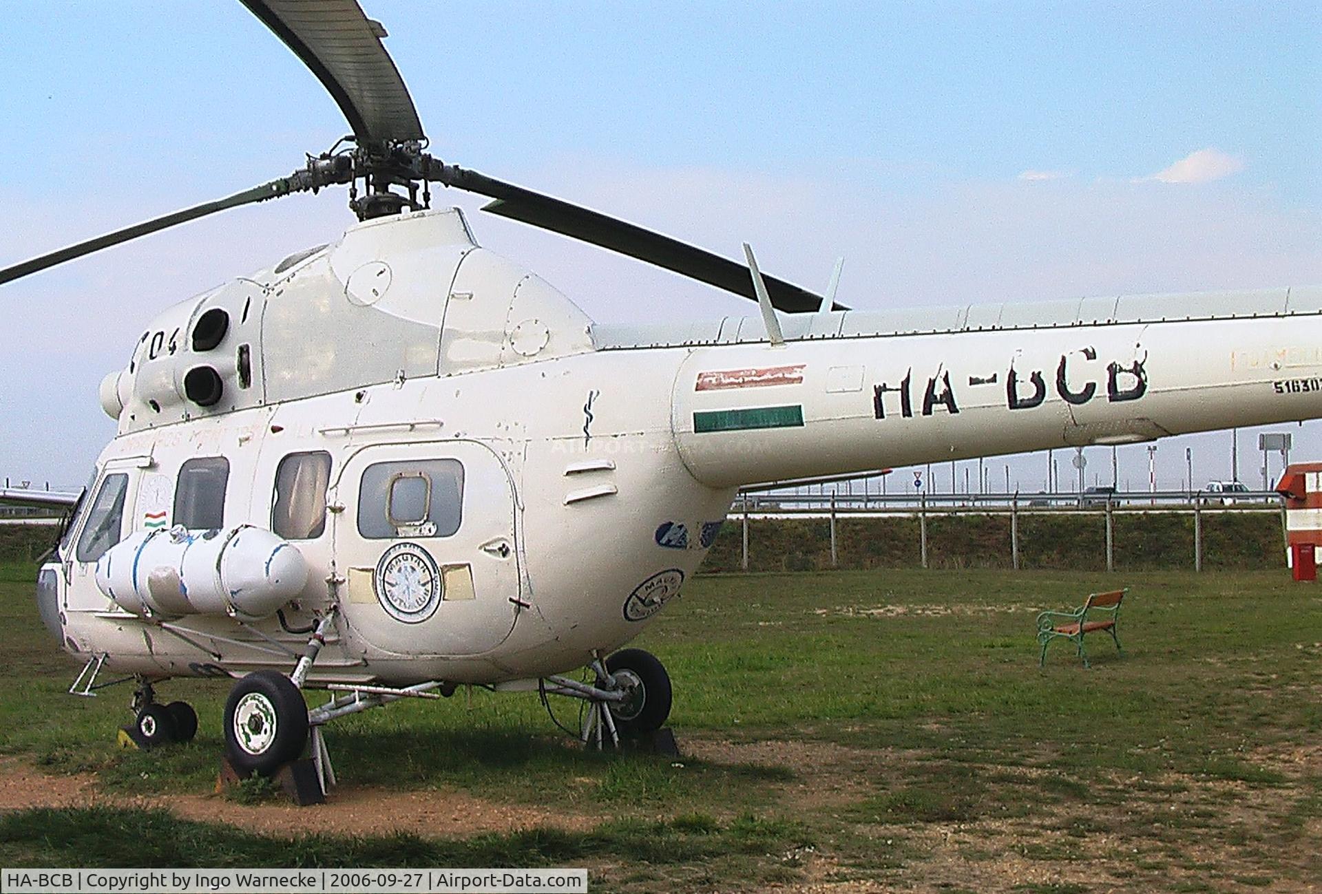 HA-BCB, 1979 Mil (PZL-Swidnik) Mi-2 C/N 516302099, Mil (PZL-Swidnik) Mi-2 HOPLITE at Repülögep Emlekpark (Ferihegy Aeropark), Budapest Ferihegy II