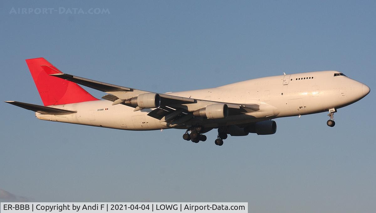 ER-BBB, 1991 Boeing 747-433SF C/N 25075, AEROTRANSCARGO BOEING 747-400F