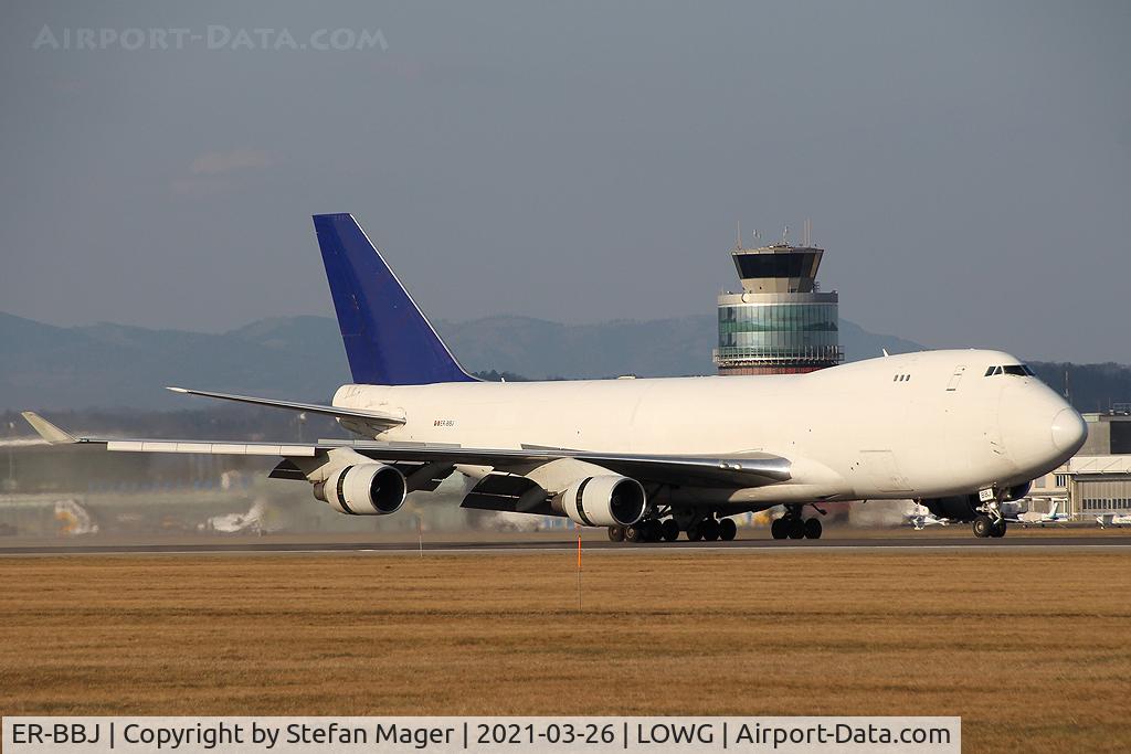 ER-BBJ, 1998 Boeing 747-412F/SCD C/N 26558, Aerotranscargo B747-400 @GRZ