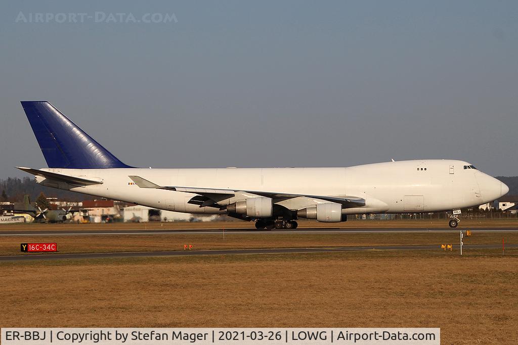 ER-BBJ, 1998 Boeing 747-412F/SCD C/N 26558, Aerotranscargo B747-400 @GRZ