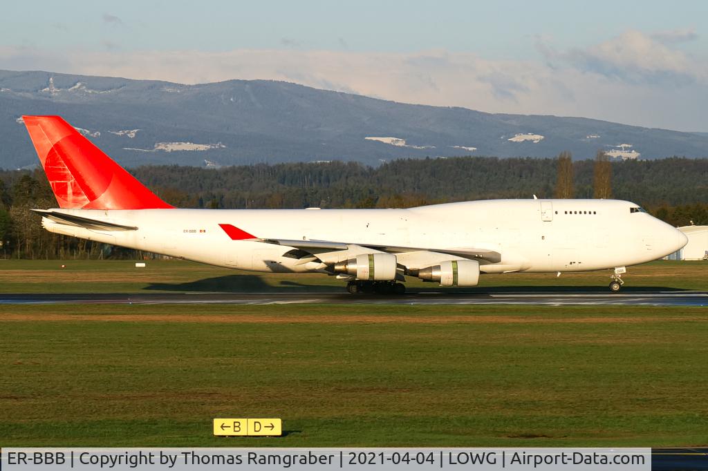 ER-BBB, 1991 Boeing 747-433SF C/N 25075, Aerotrans Cargo Boeing 747-433(BDSF)