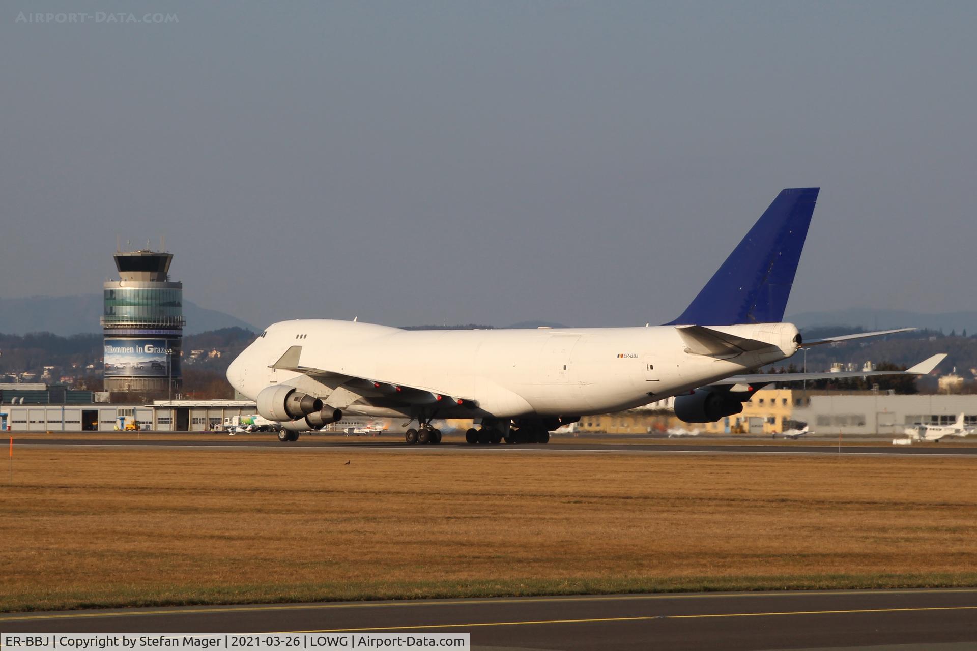 ER-BBJ, 1998 Boeing 747-412F/SCD C/N 26558, Aerotranscargo B747-400 @GRZ