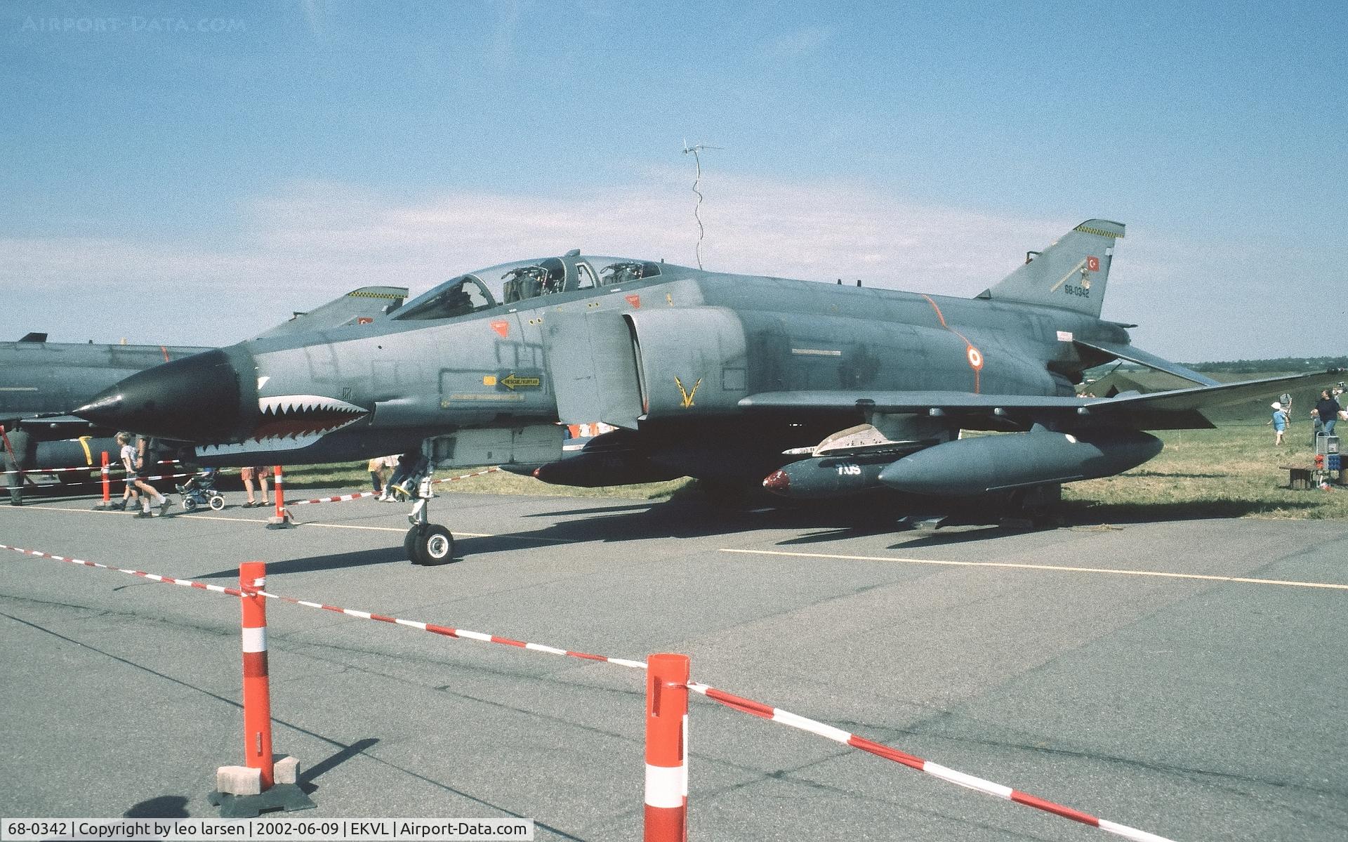 68-0342, 1968 McDonnell Douglas F-4E Phantom II C/N 3391, Værløse Air Base 9.6.2002